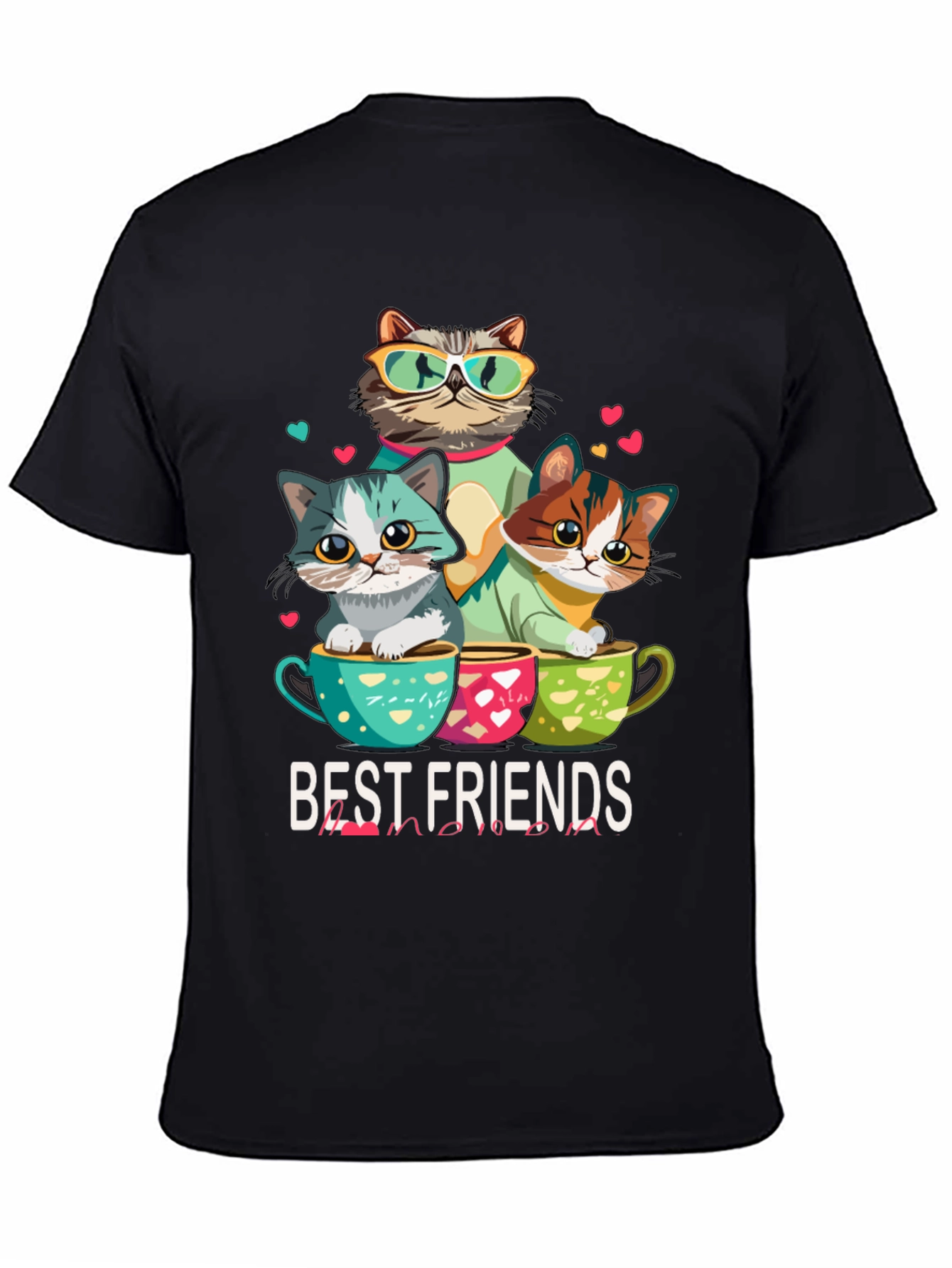 Best Friends Cats T-Shirt