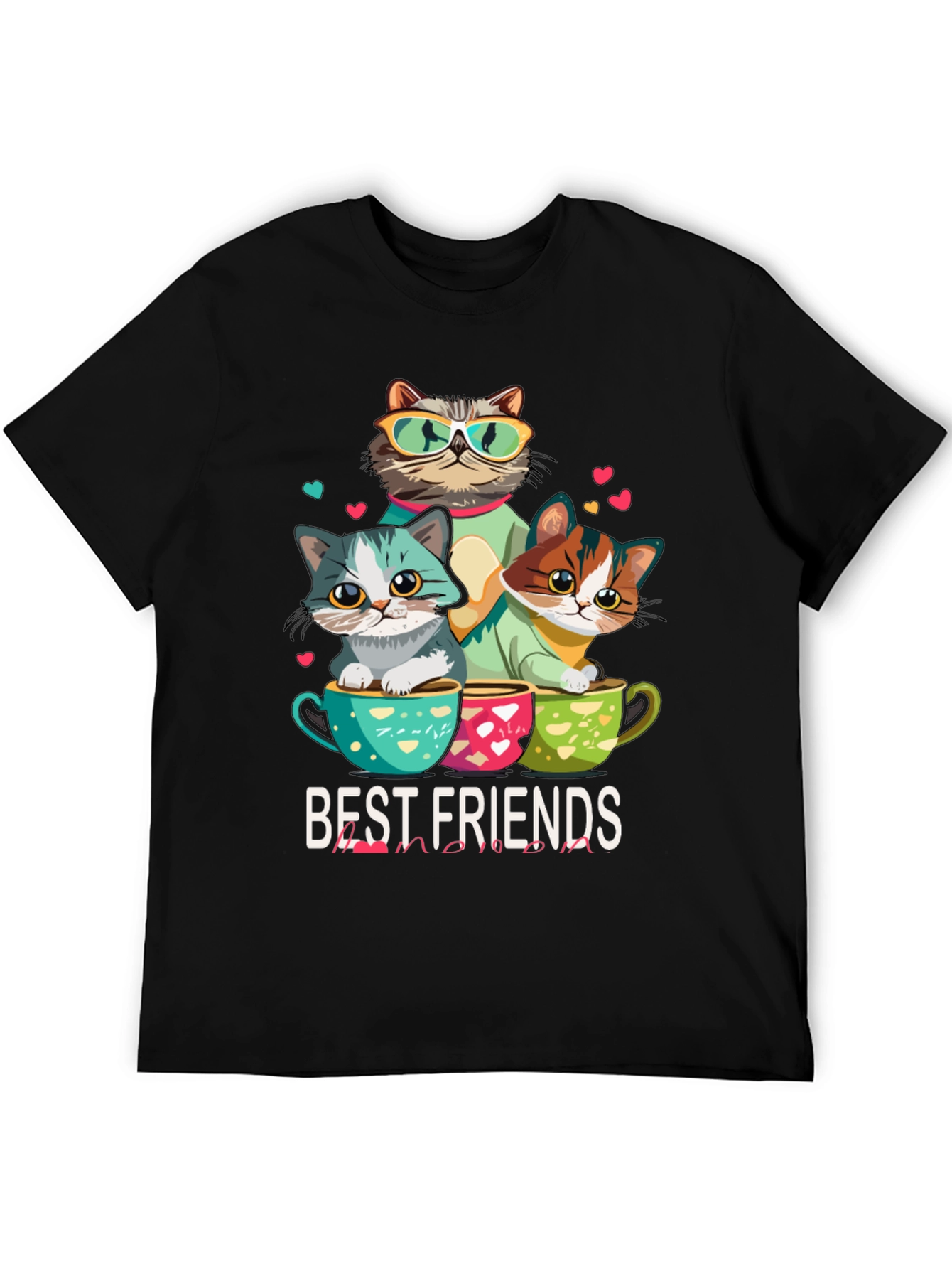 Best Friends Cats T-Shirt