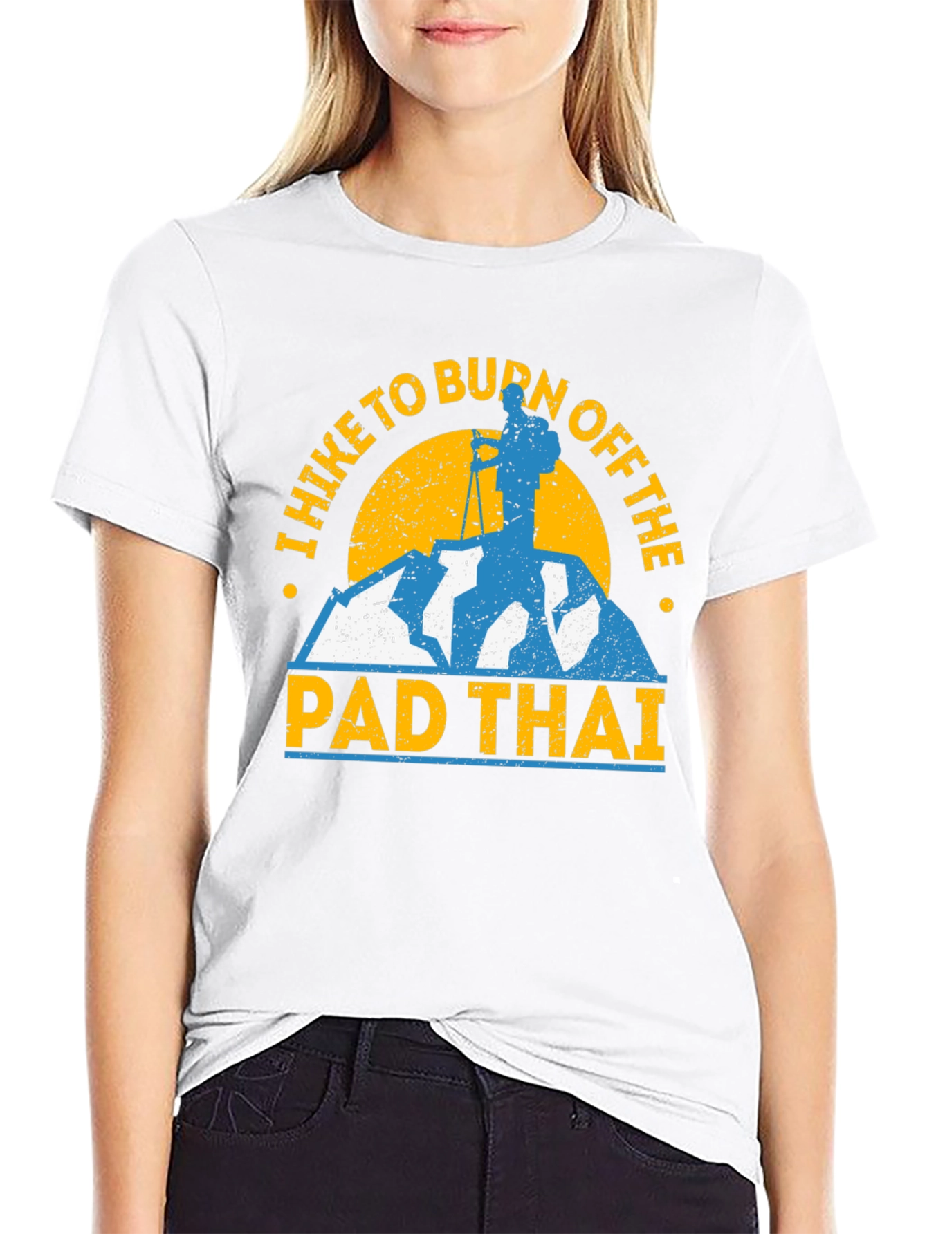 I Hike to Burn Off the Pad Thai T-Shirt