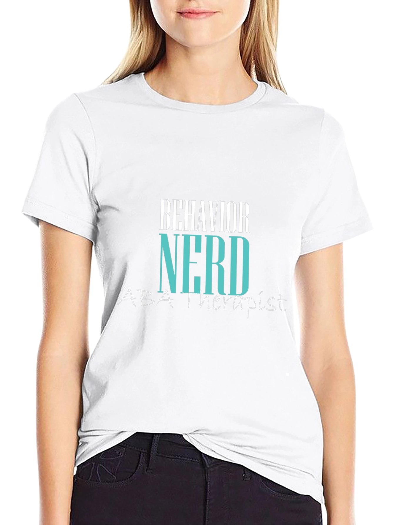 Behavior Nerd ABA Therapist T-Shirt - Black