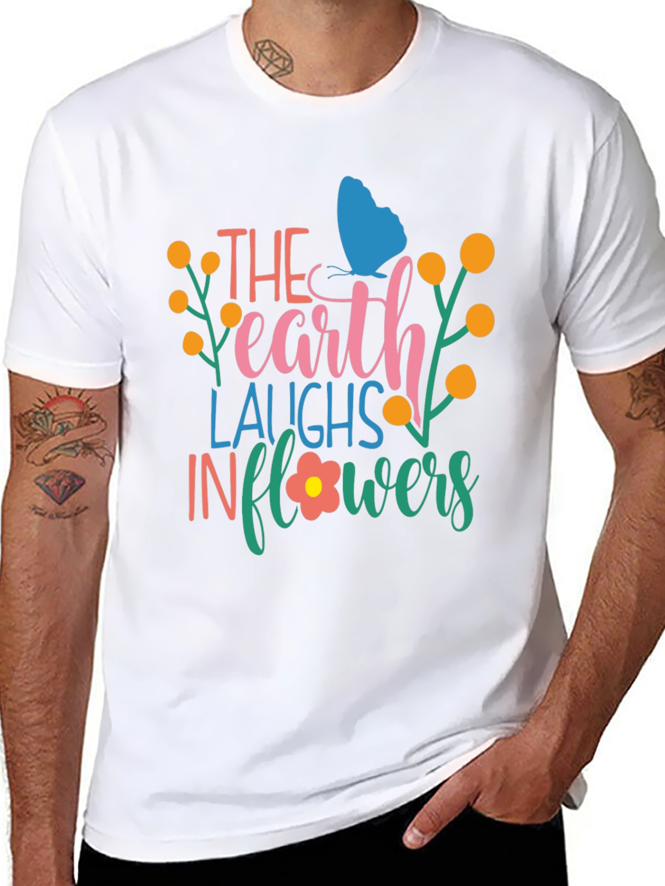 Earth Laughs in Flowers T-Shirt