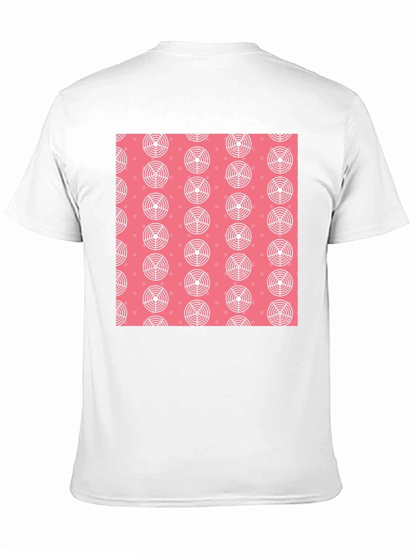 Modern Pattern Black T-Shirt