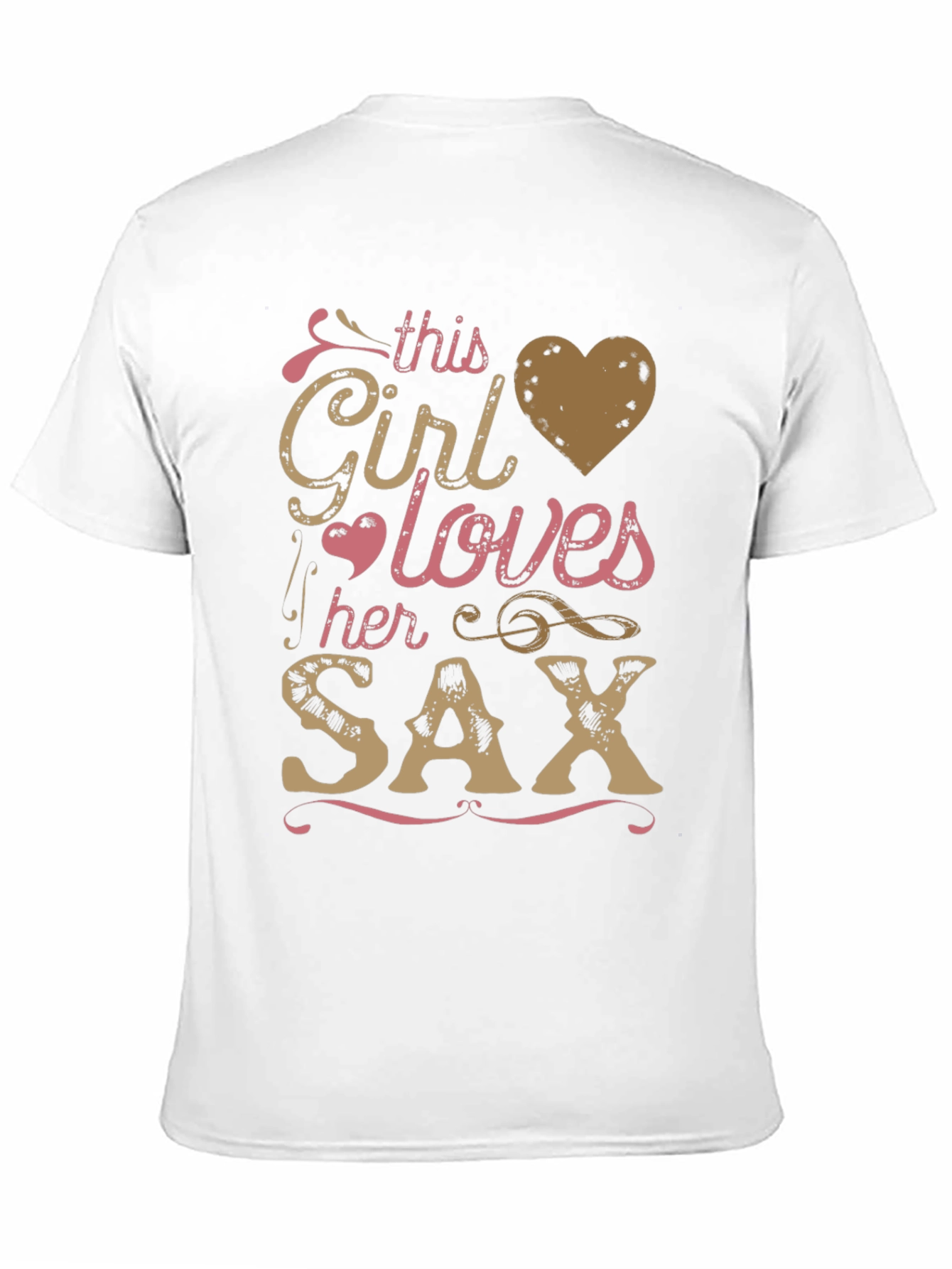 This Girl Loves Her Sax T-Shirt