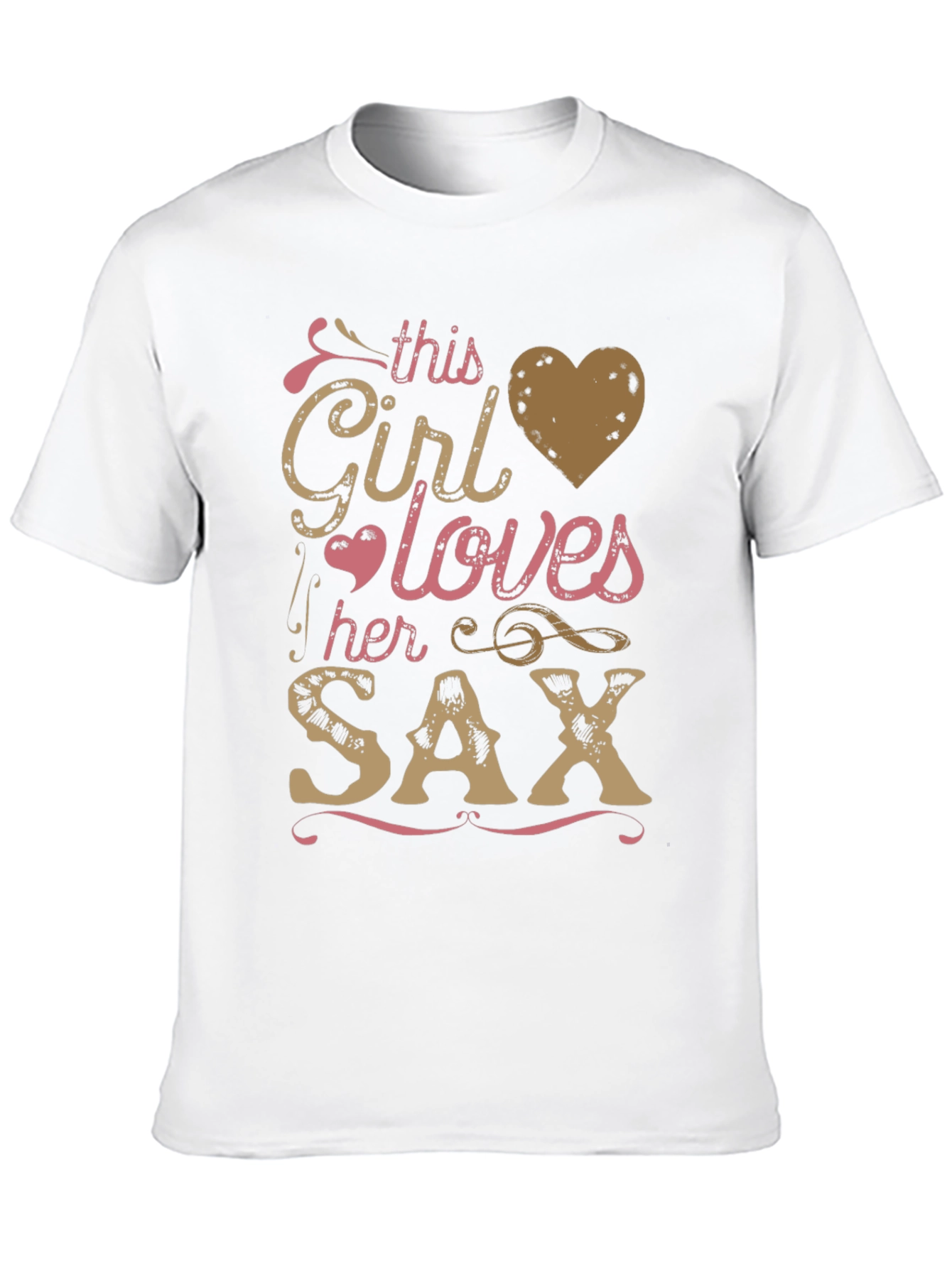 This Girl Loves Her Sax T-Shirt