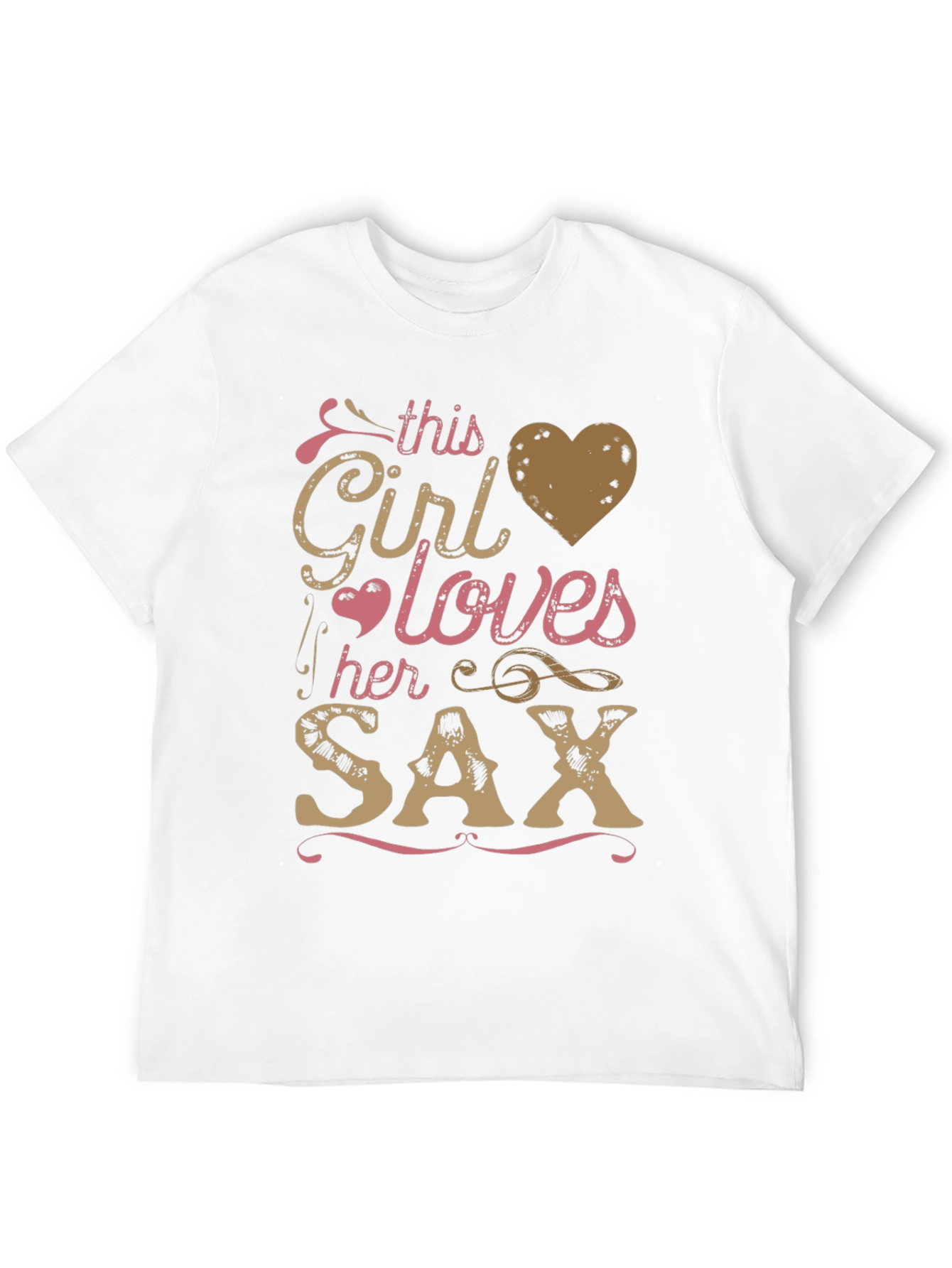 This Girl Loves Her Sax T-Shirt