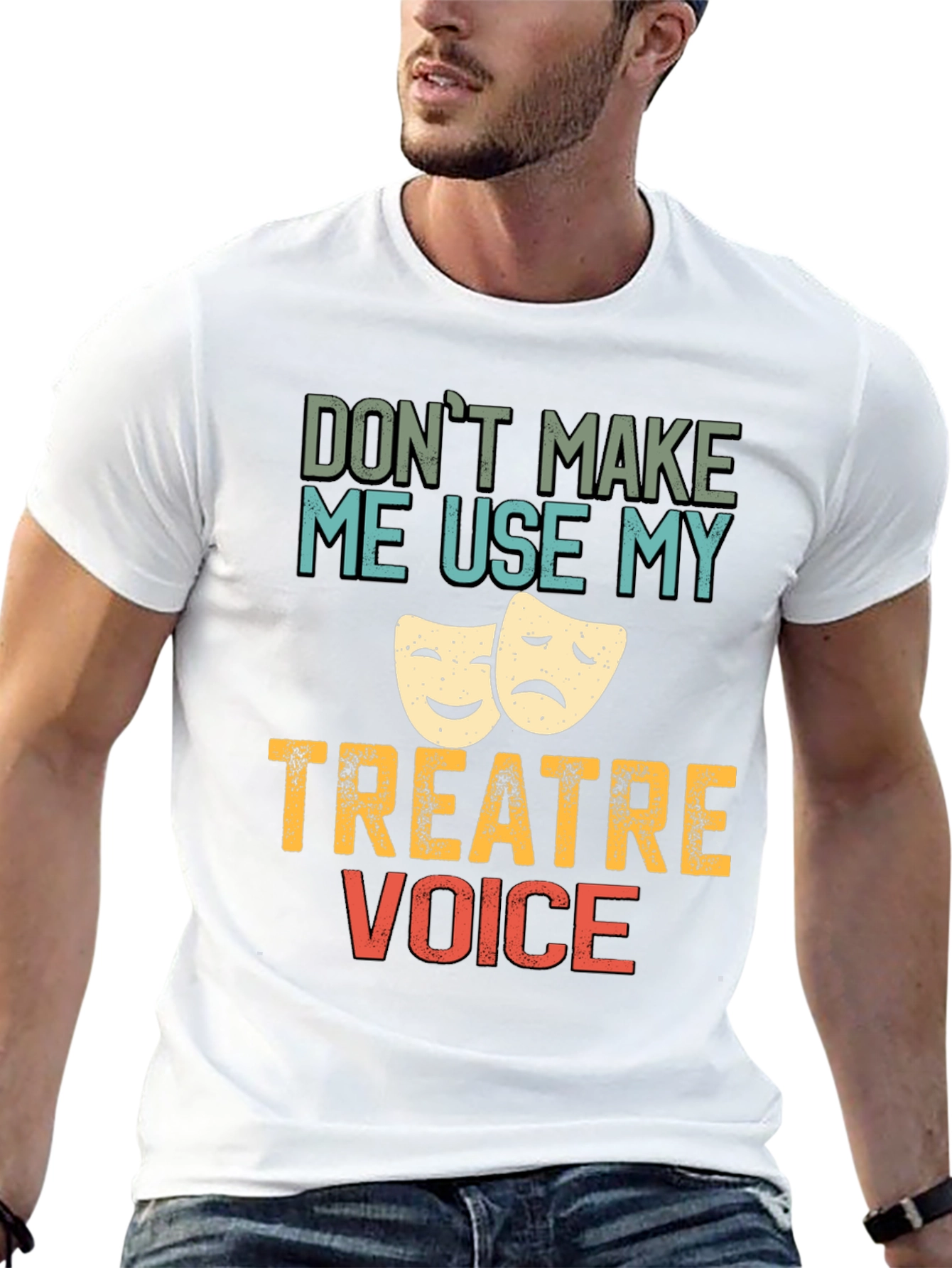 Theater Voice T-Shirt: Funny Drama Geek Tee