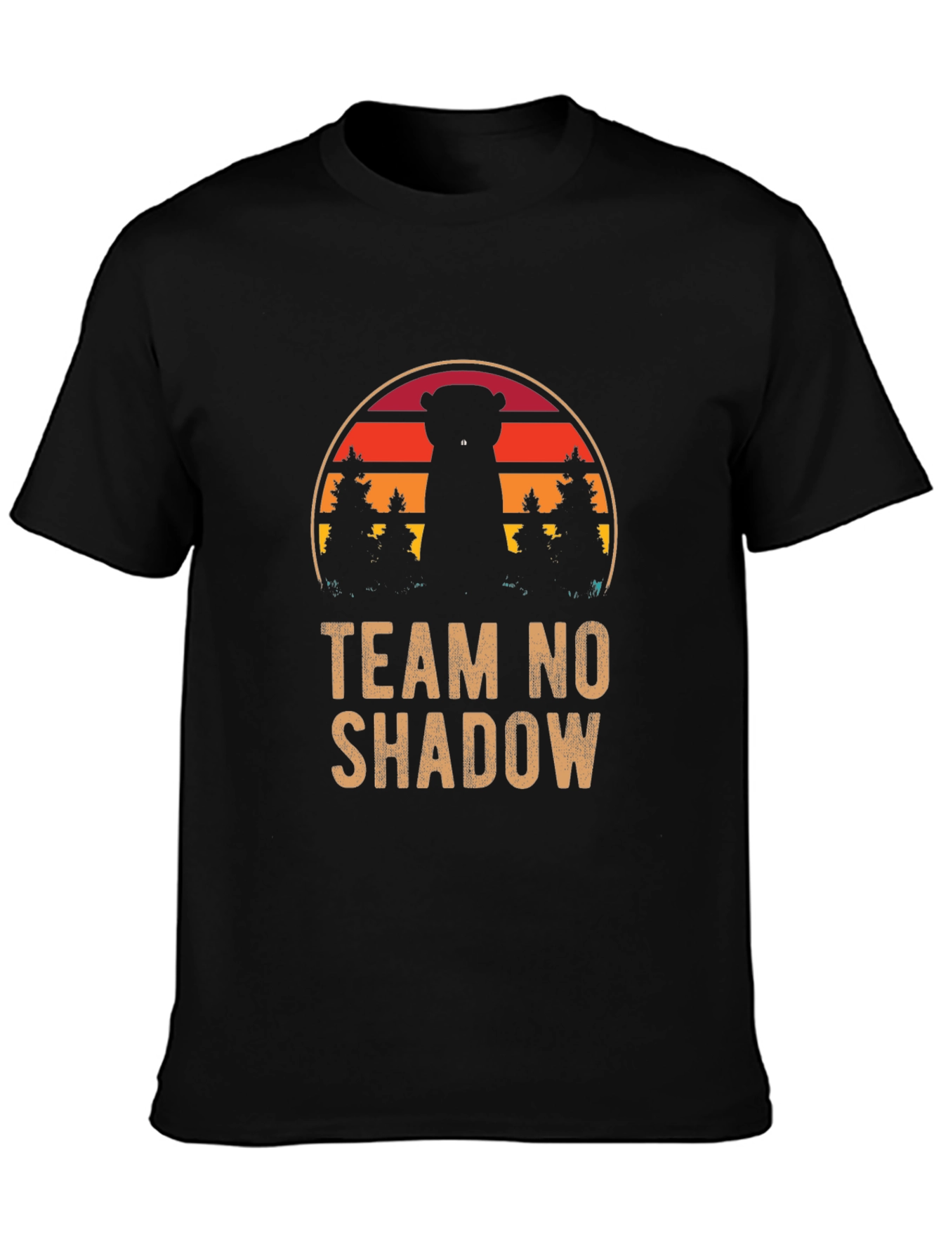 Team No Shadow Groundhog Day T-Shirt