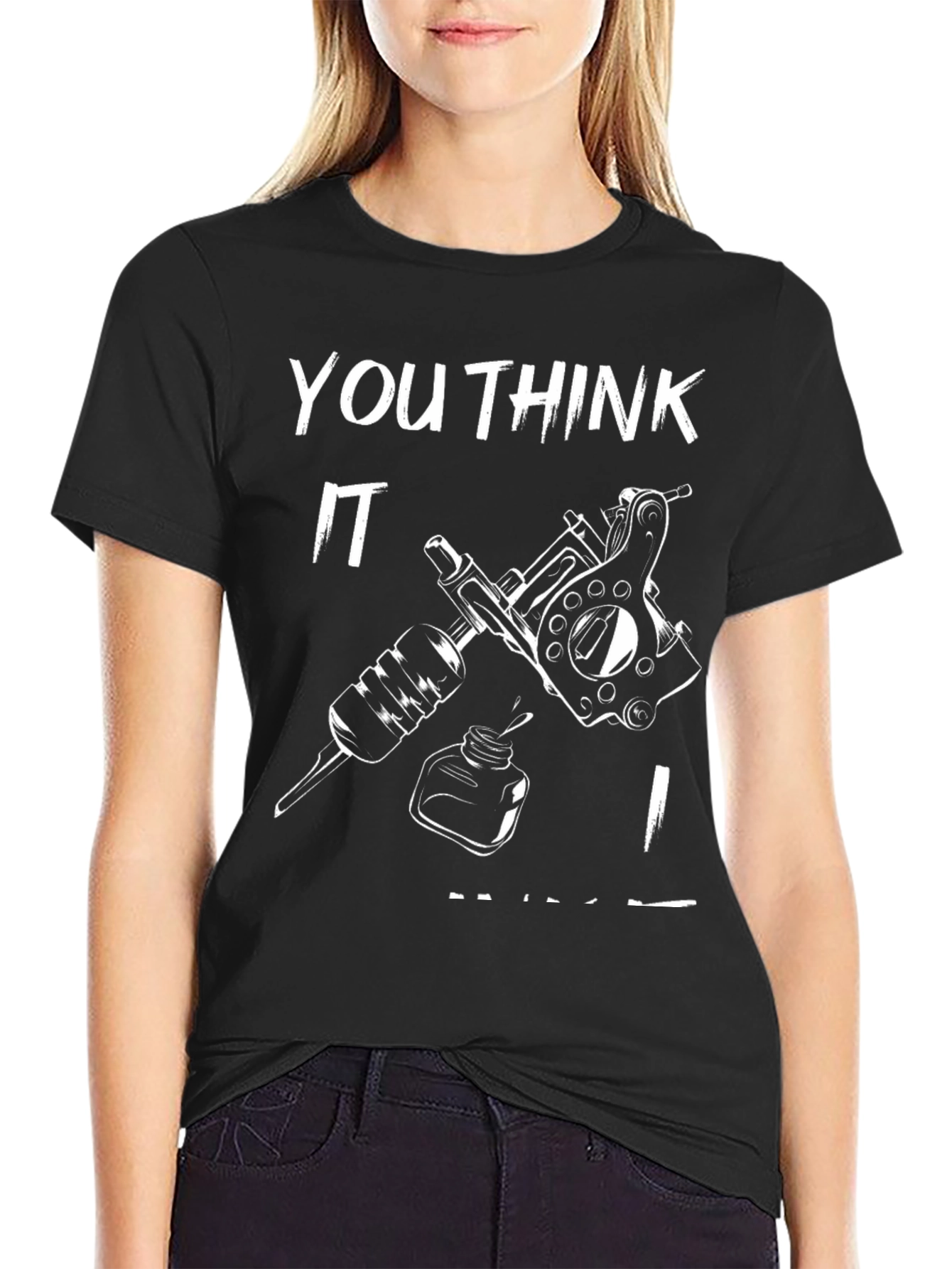 Tattoo Artist Graphic T-Shirt - Ink Machine Design