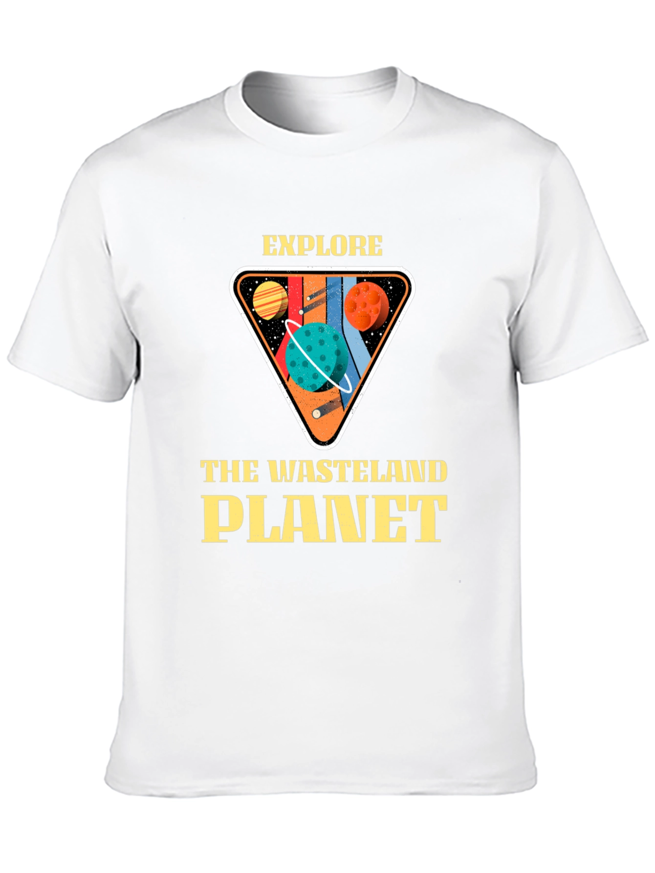 Explore the Wasteland Planet Graphic Tee