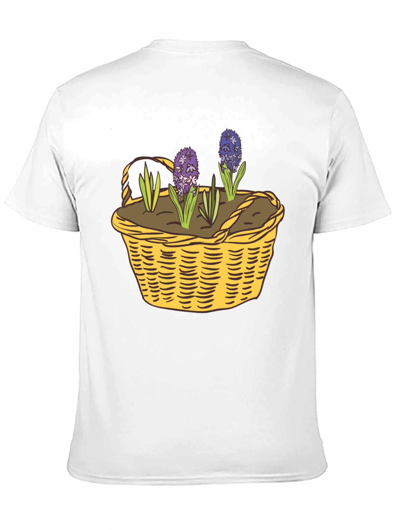 Basket of Flowers Graphic T-Shirt