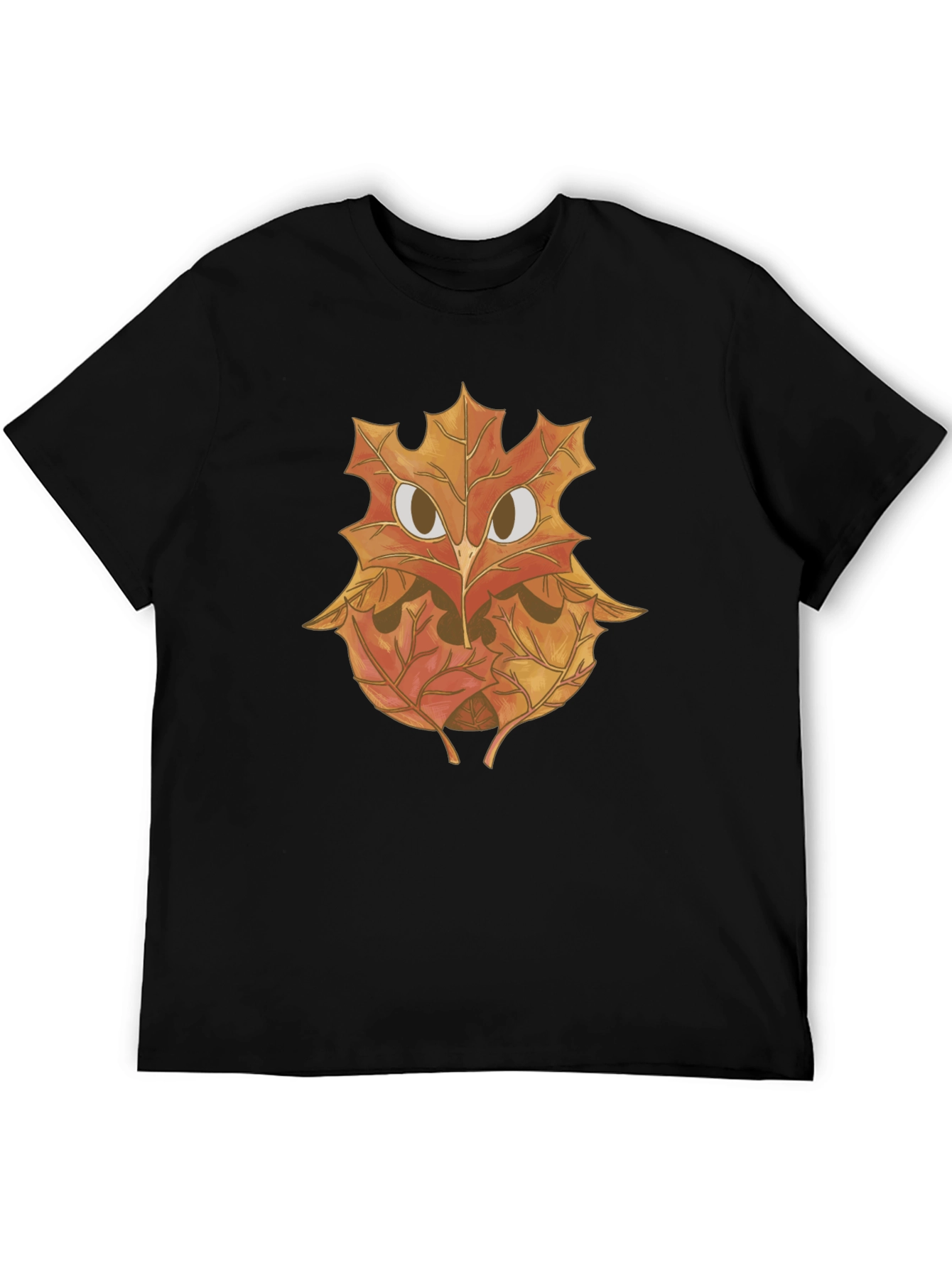 Autumn Owl Graphic Tee - Nature Inspired Design