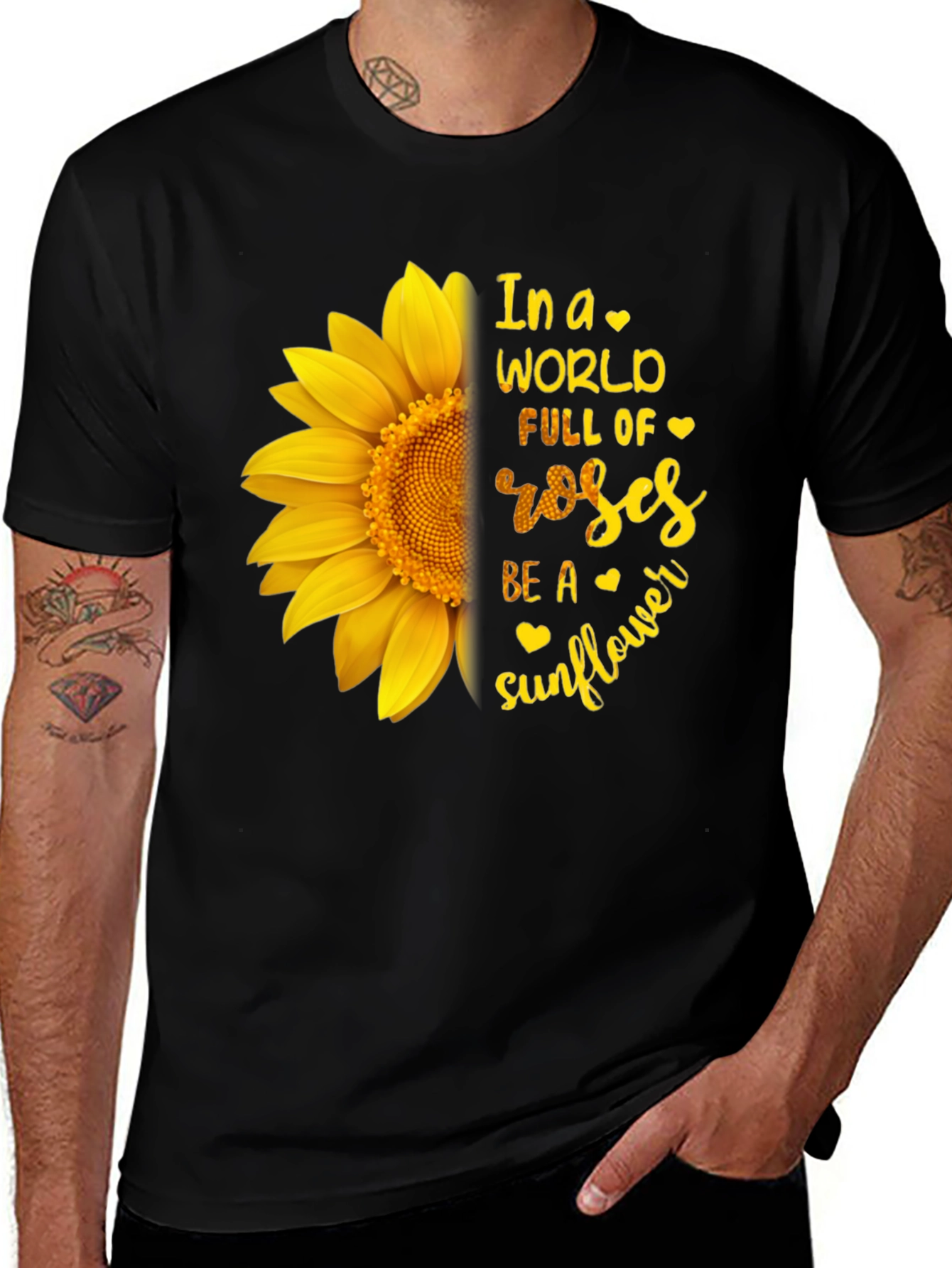 Sunflower Inspirational T-Shirt