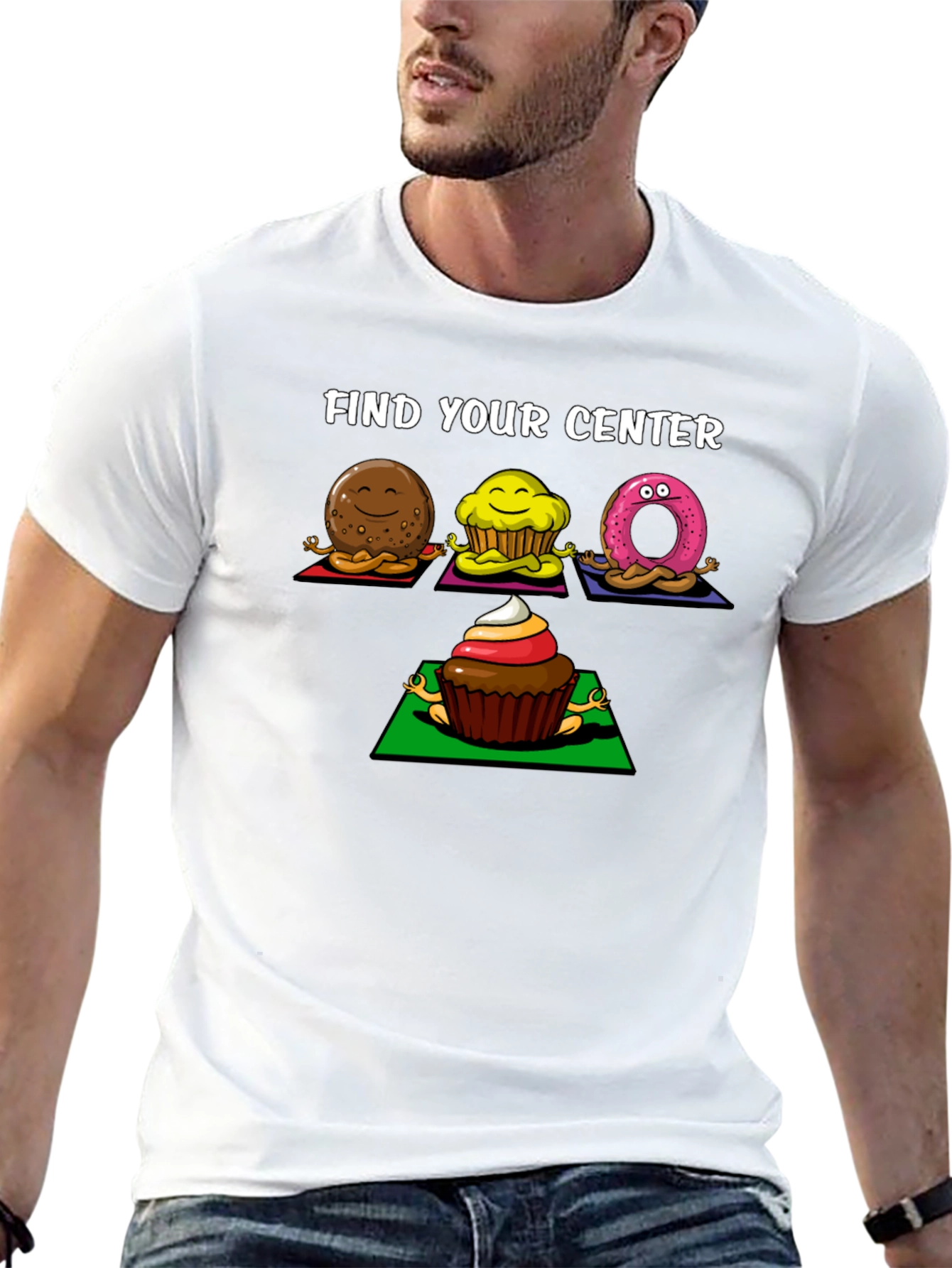 Find Your Center Yoga Sweets T-Shirt