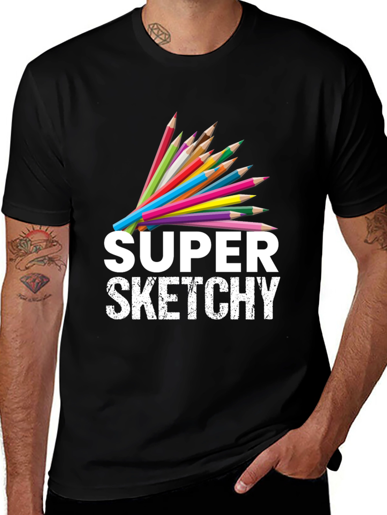 Super Sketchy Graphic T-Shirt