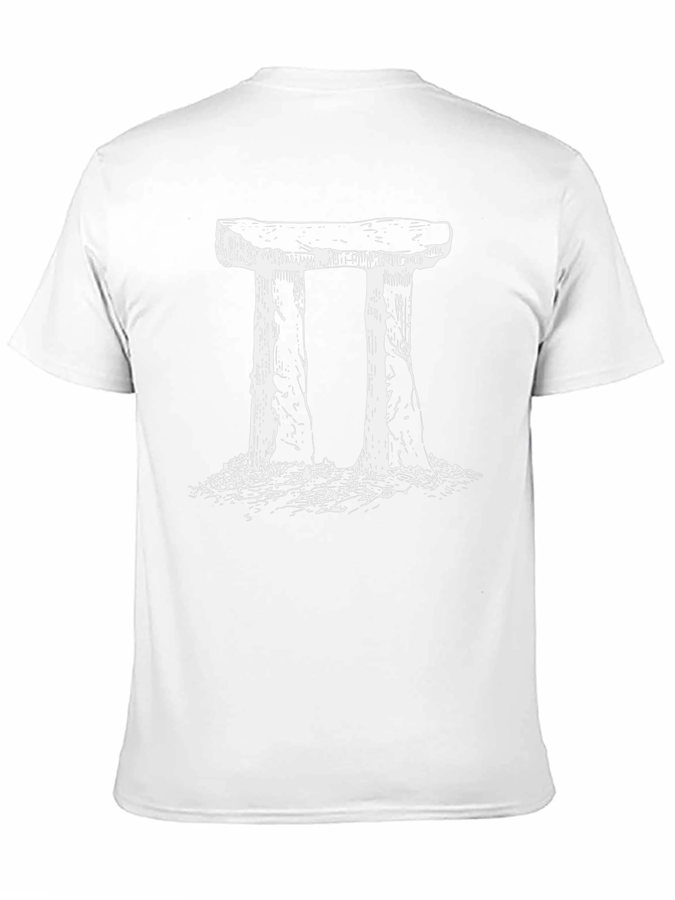 Stonehenge Graphic Tee - Black Cotton T-Shirt