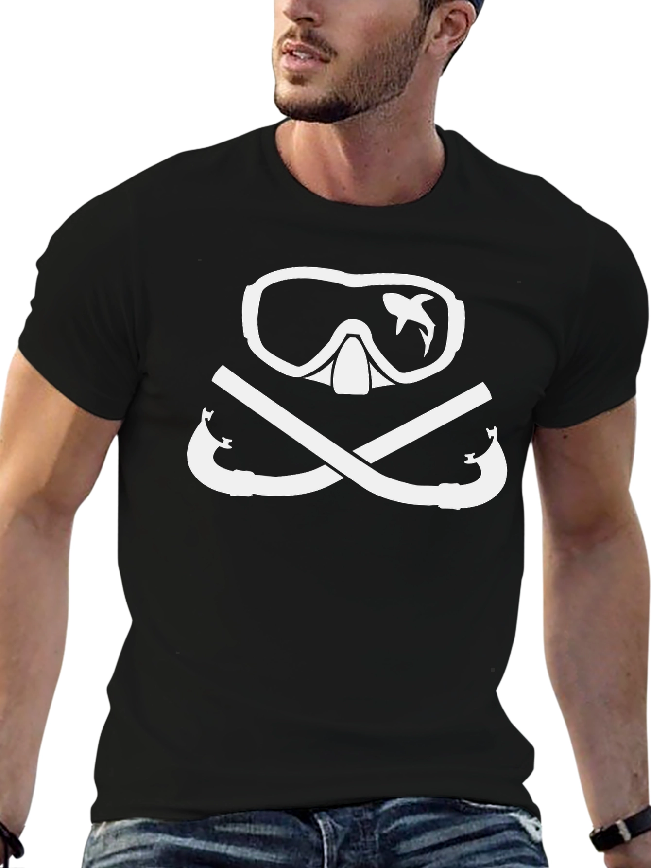 Diving Mask T-Shirt - Scuba Dive Apparel