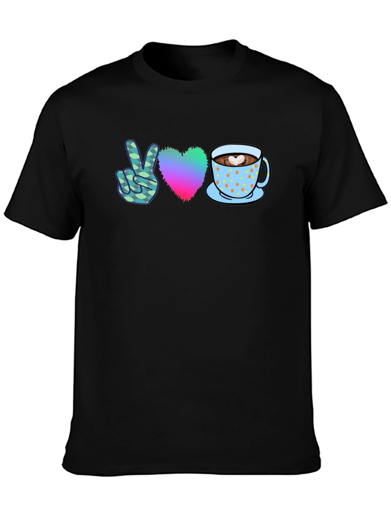 Peace Love Coffee T-Shirt