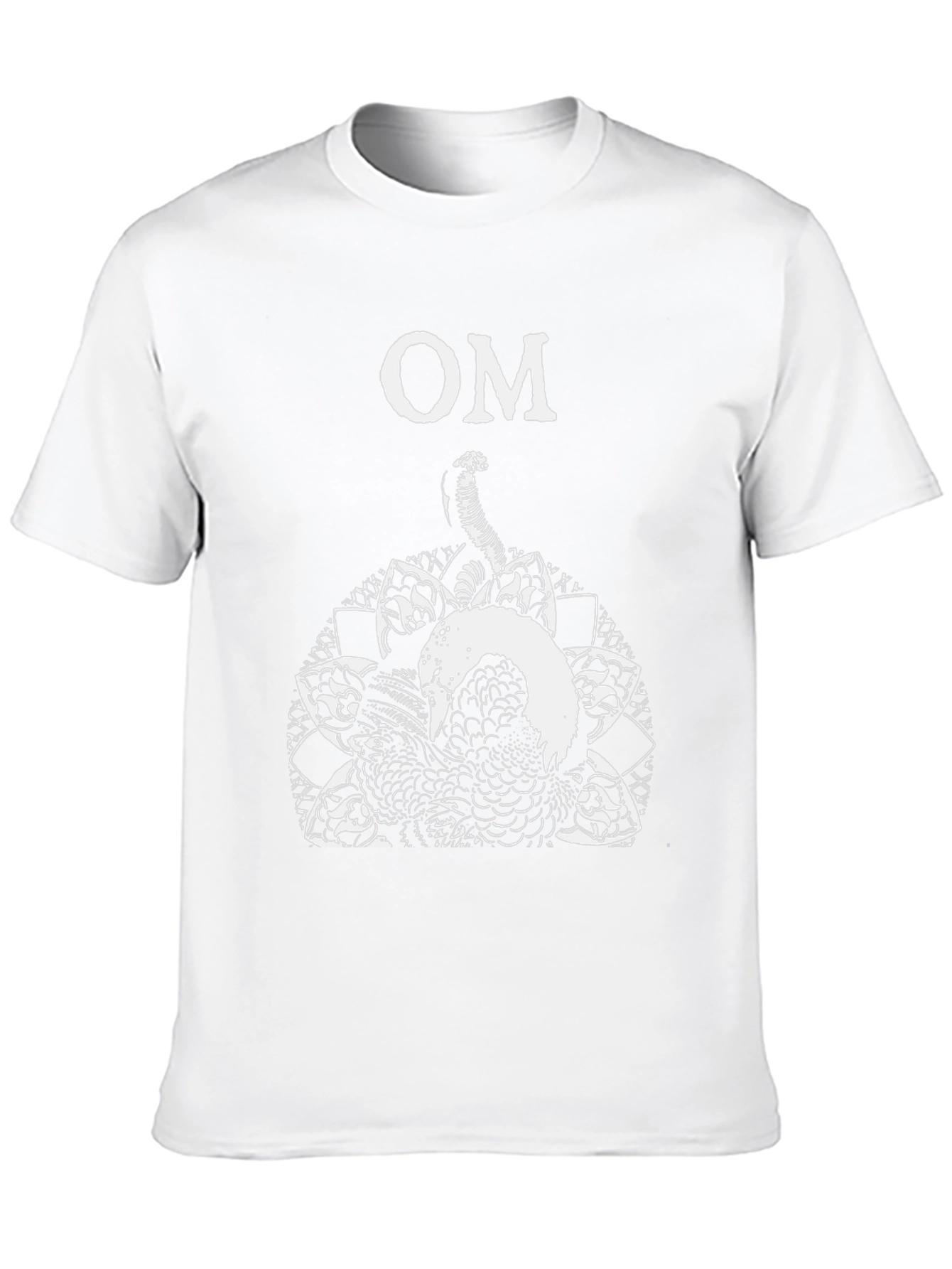 OM Snake Graphic Black T-Shirt