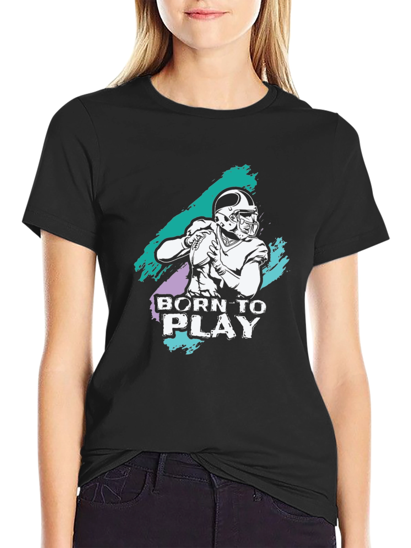 Born to Play Football T-Shirt