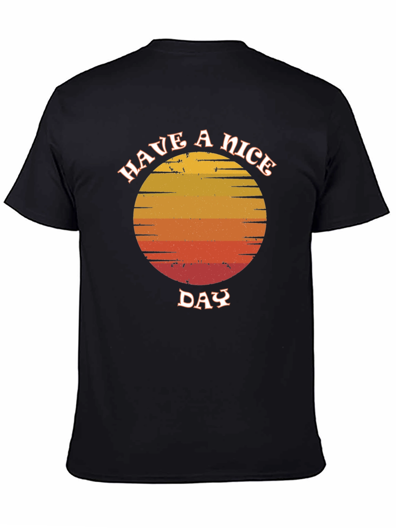 Retro Sunset Graphic T-Shirt - Have A Nice Day