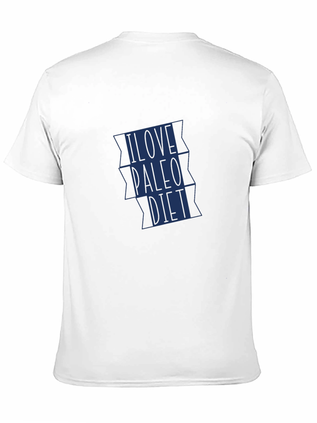 I Love Paleo Diet Black T-Shirt