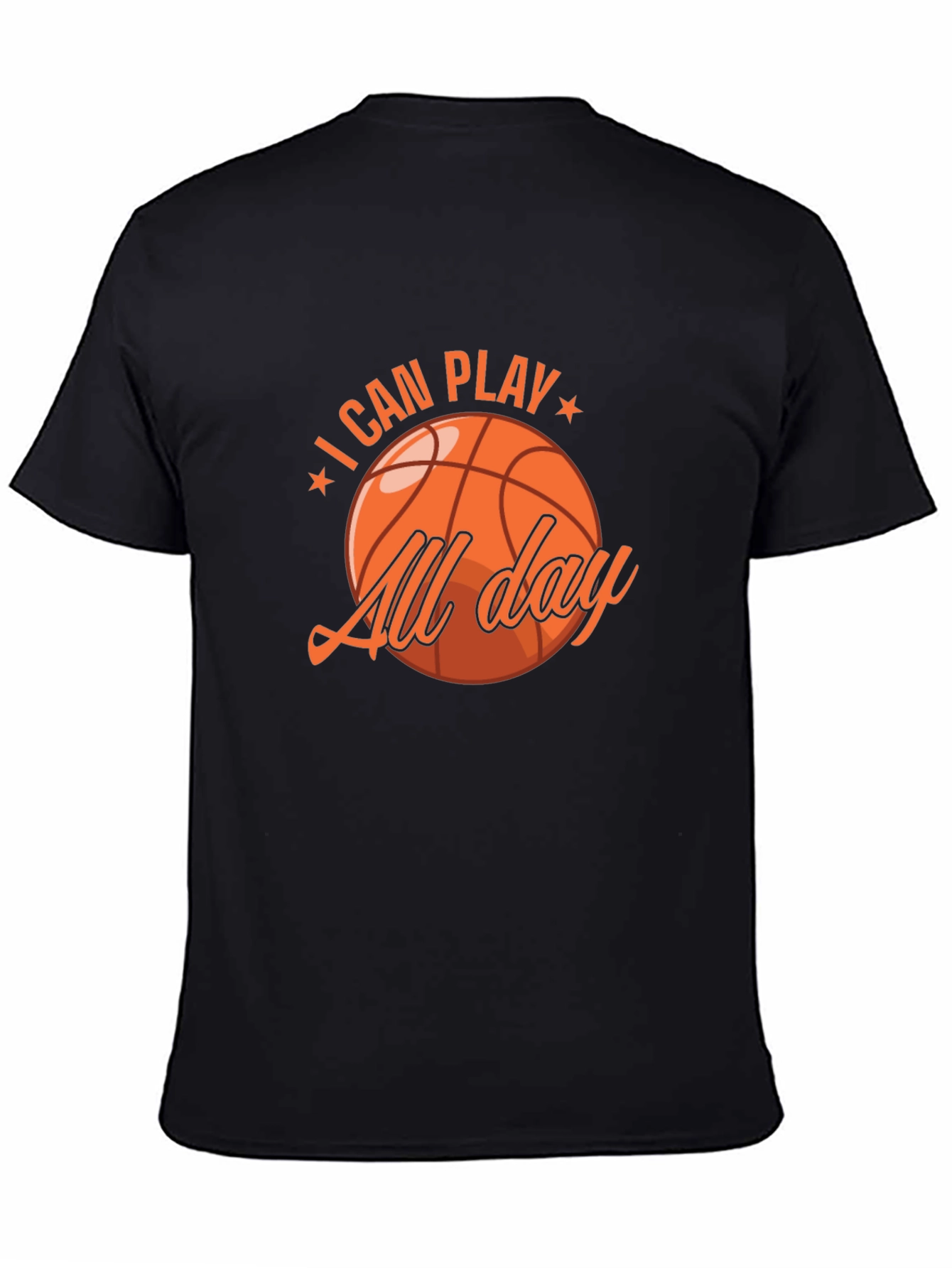 I Can Play All Day Basketball Graphic Tee
