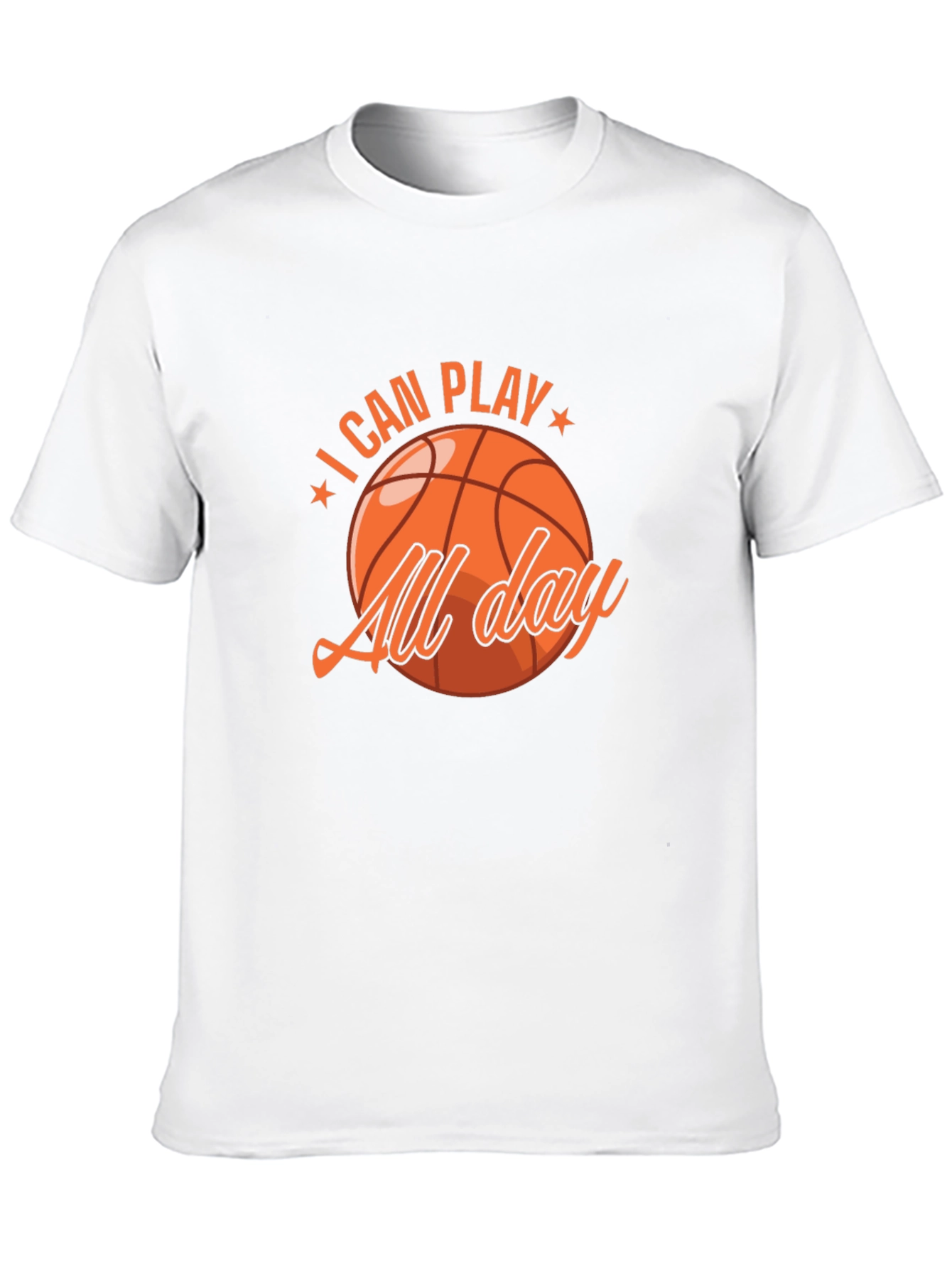 I Can Play All Day Basketball Graphic Tee