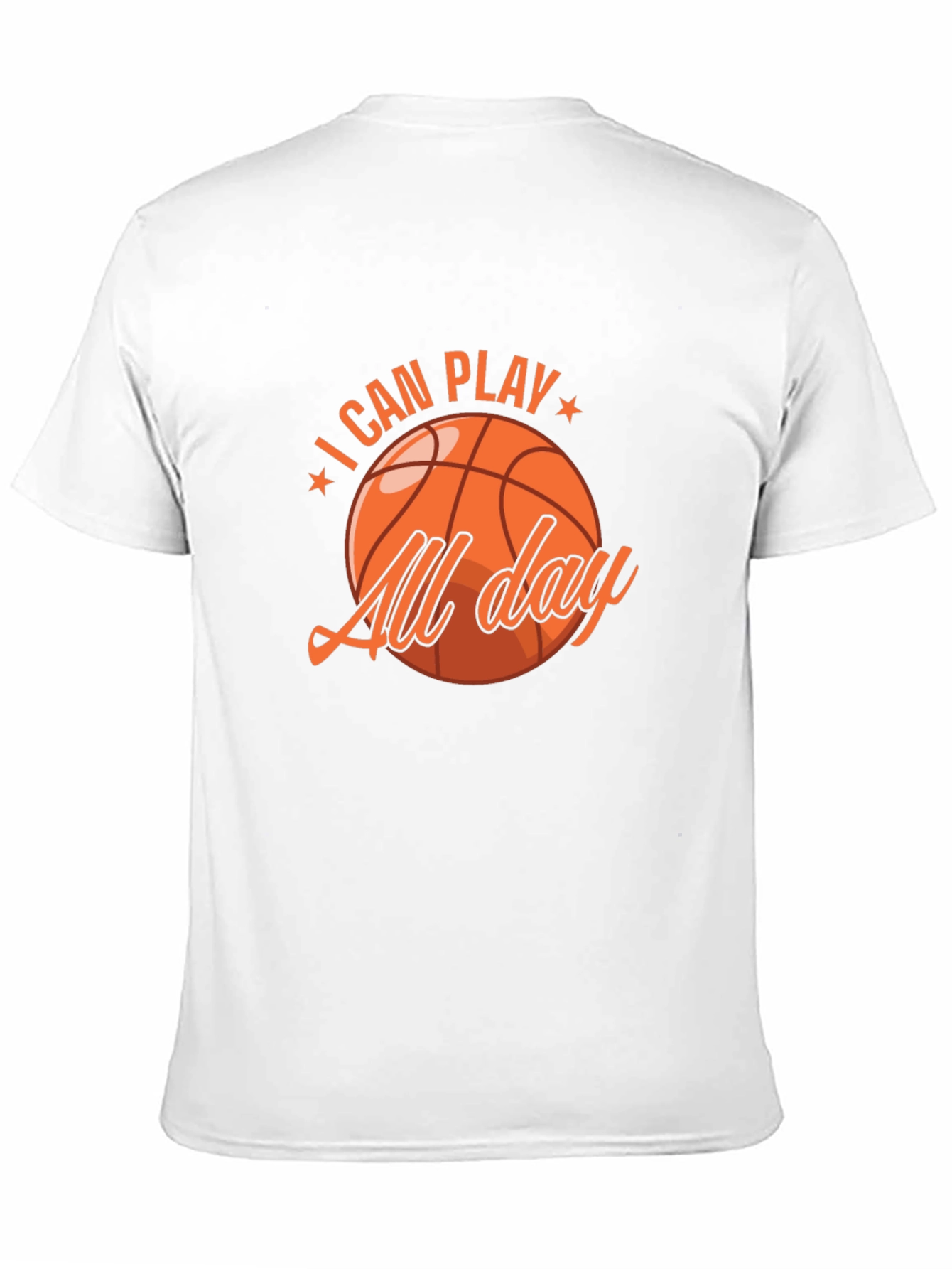 I Can Play All Day Basketball Graphic Tee