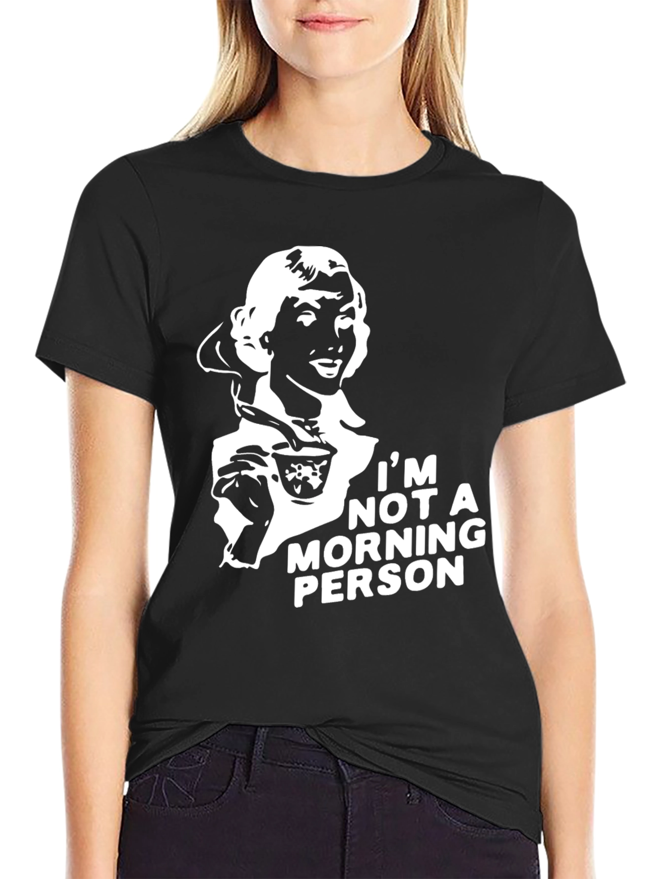 Im Not a Morning Person Graphic T-Shirt