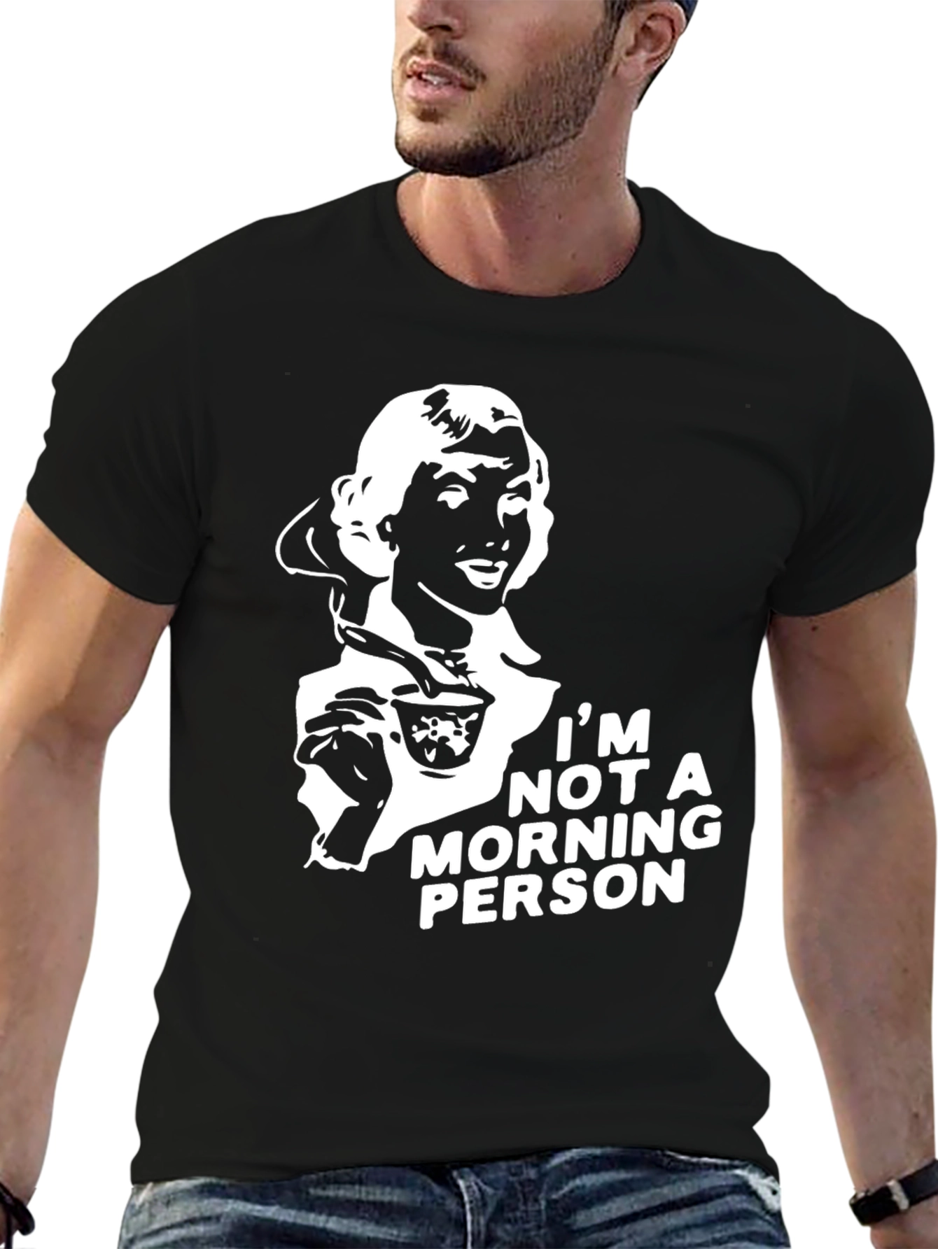 Im Not a Morning Person Graphic T-Shirt