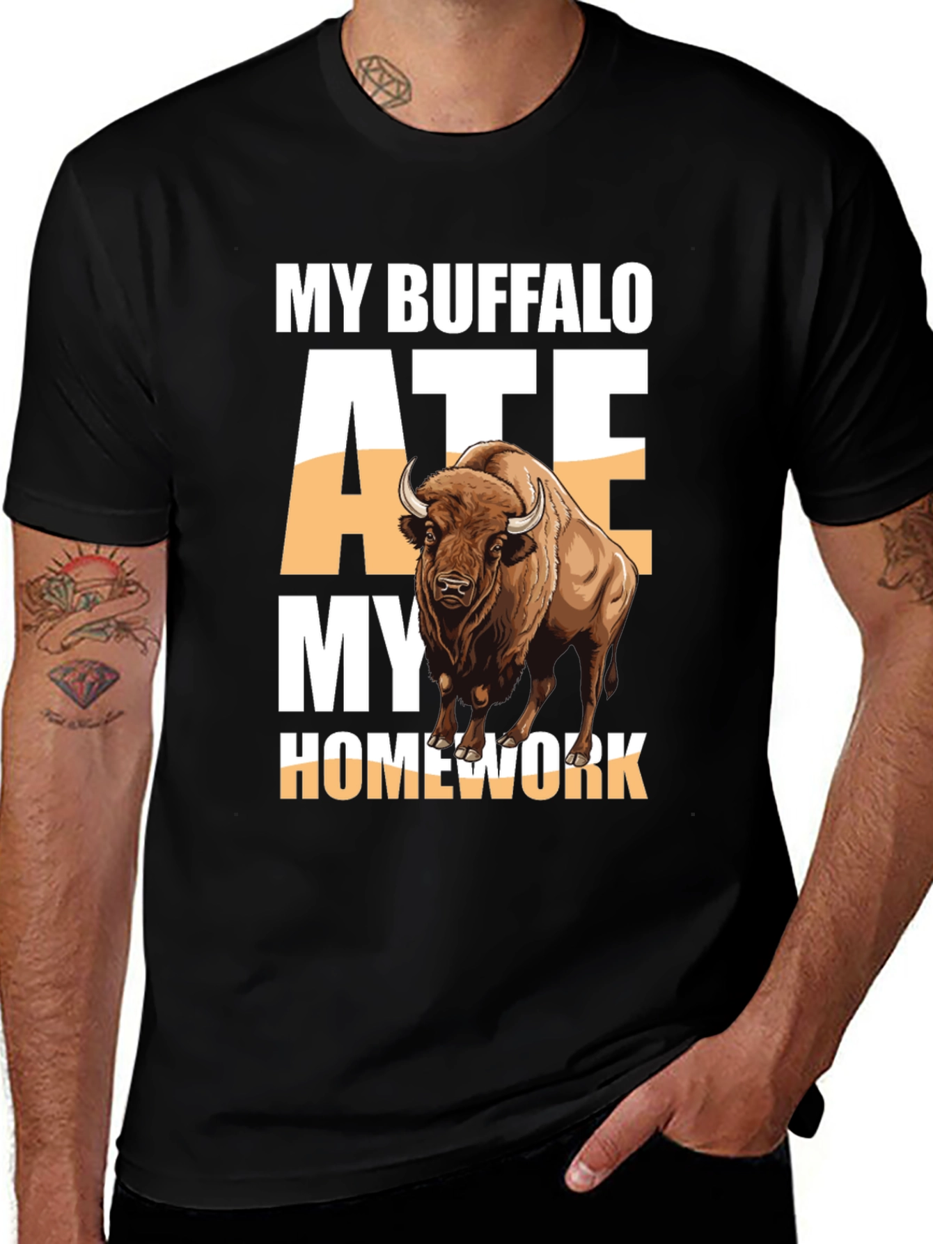 My Buffalo Ate My Homework T-Shirt