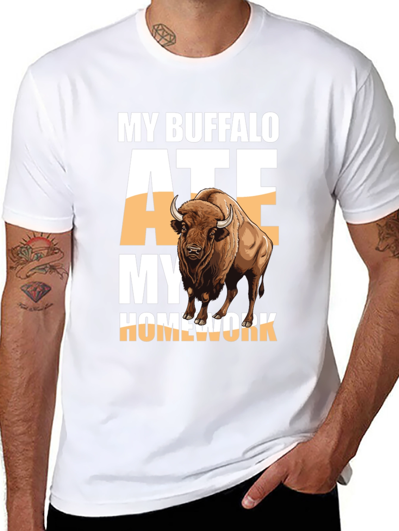 My Buffalo Ate My Homework T-Shirt