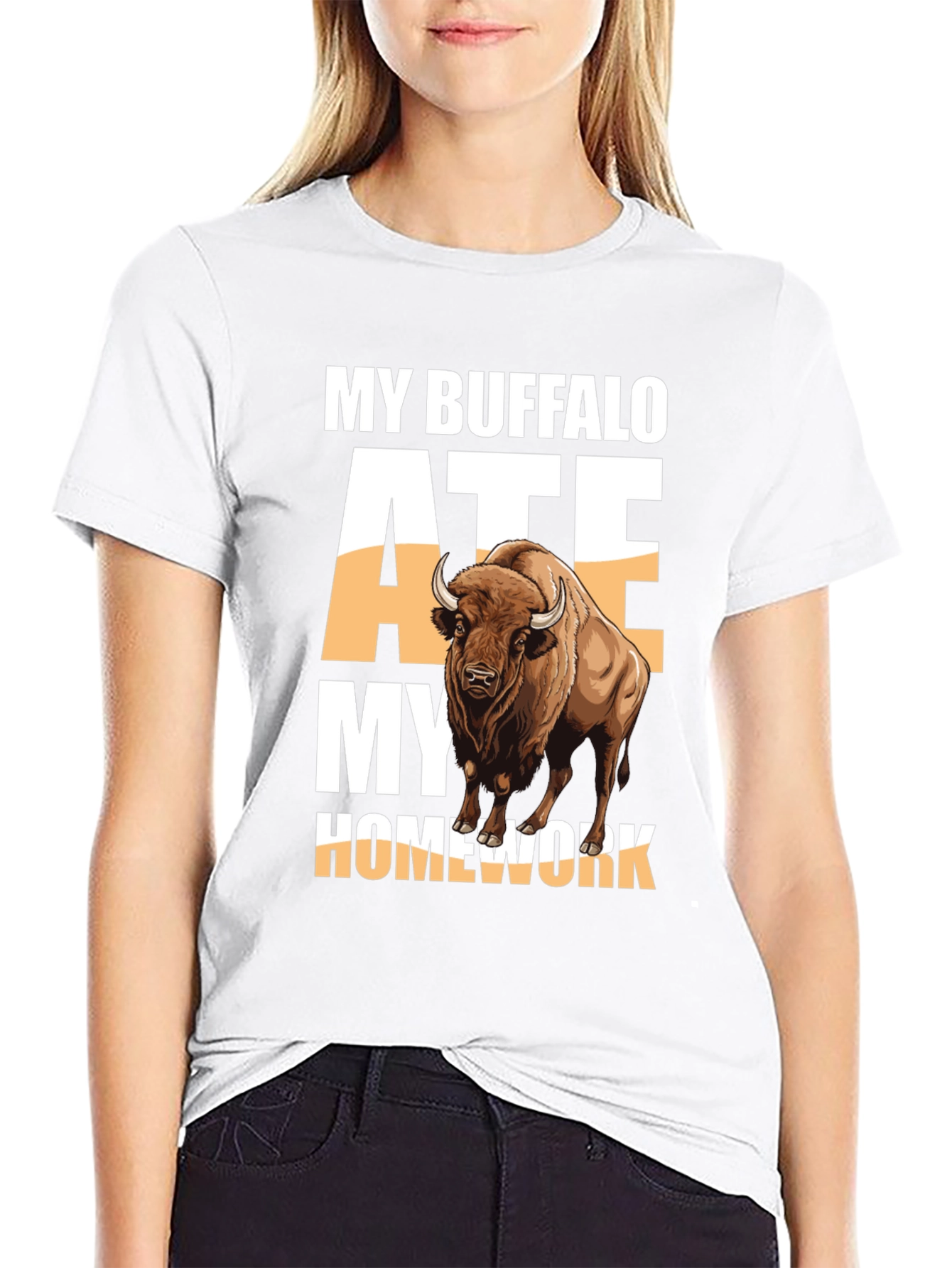 My Buffalo Ate My Homework T-Shirt