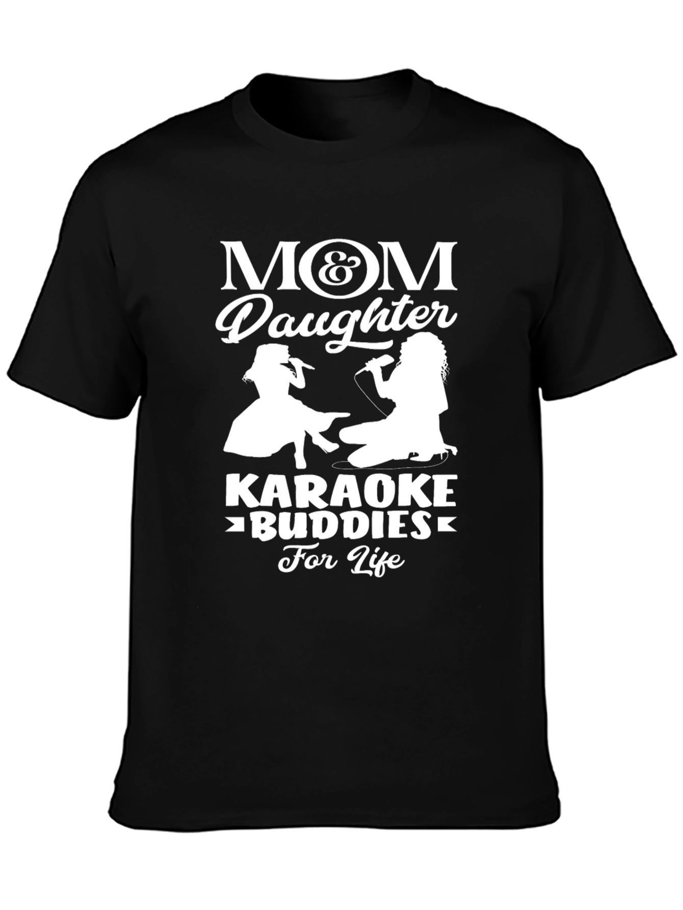 Mom & Daughter Karaoke Buddies T-Shirt