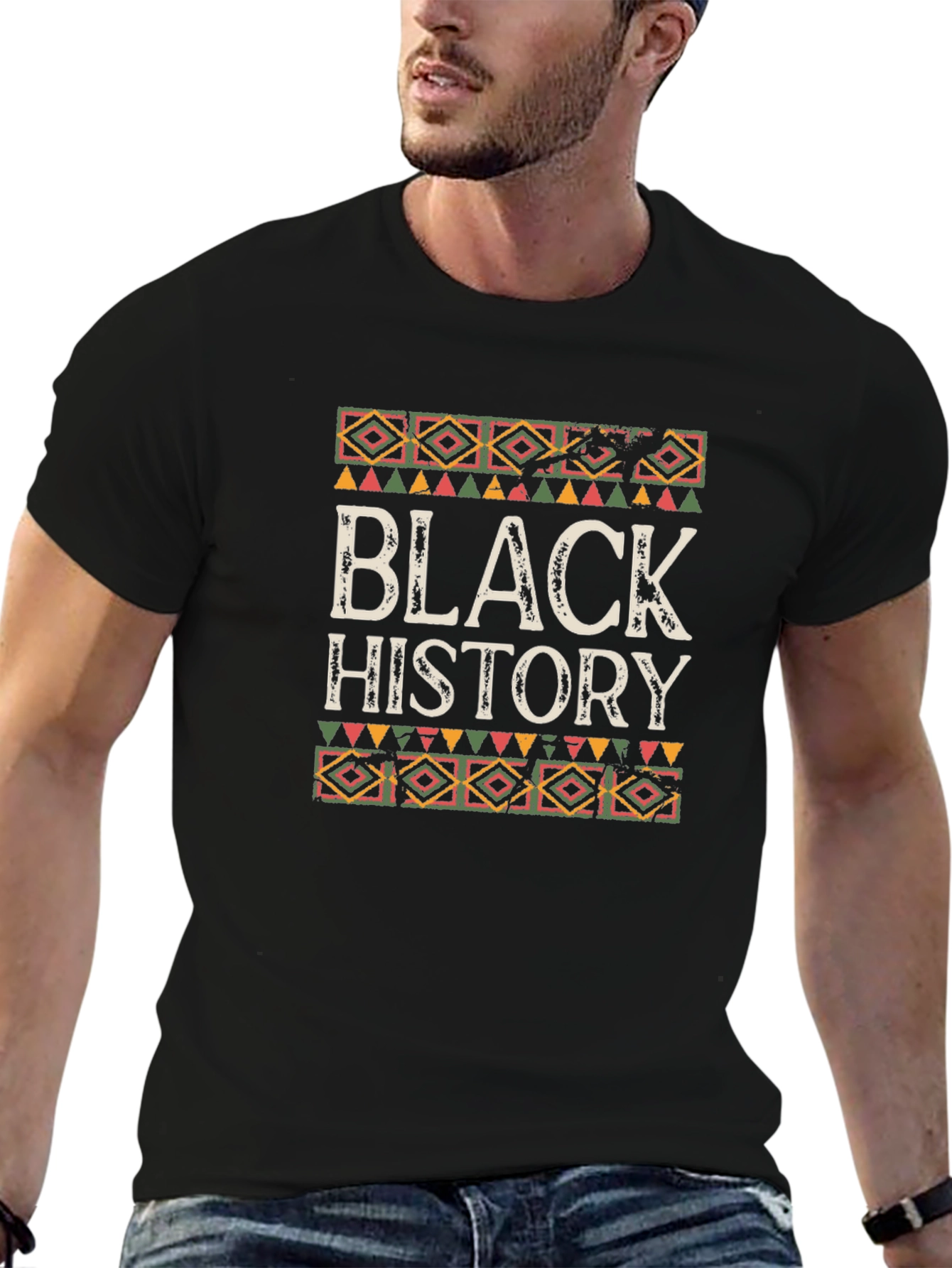 Black History T-Shirt - Bold Design
