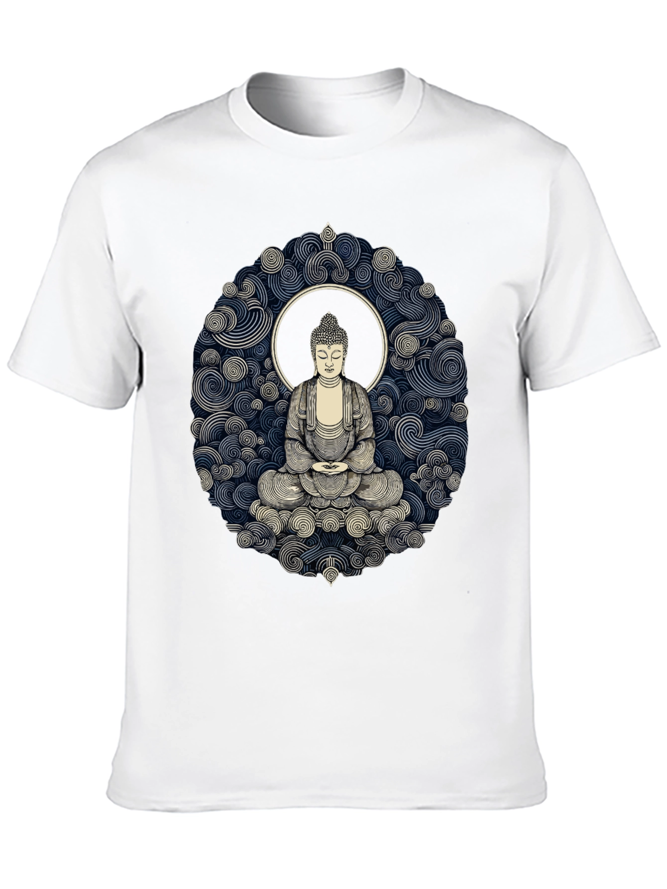 Buddha Graphic Black T-Shirt
