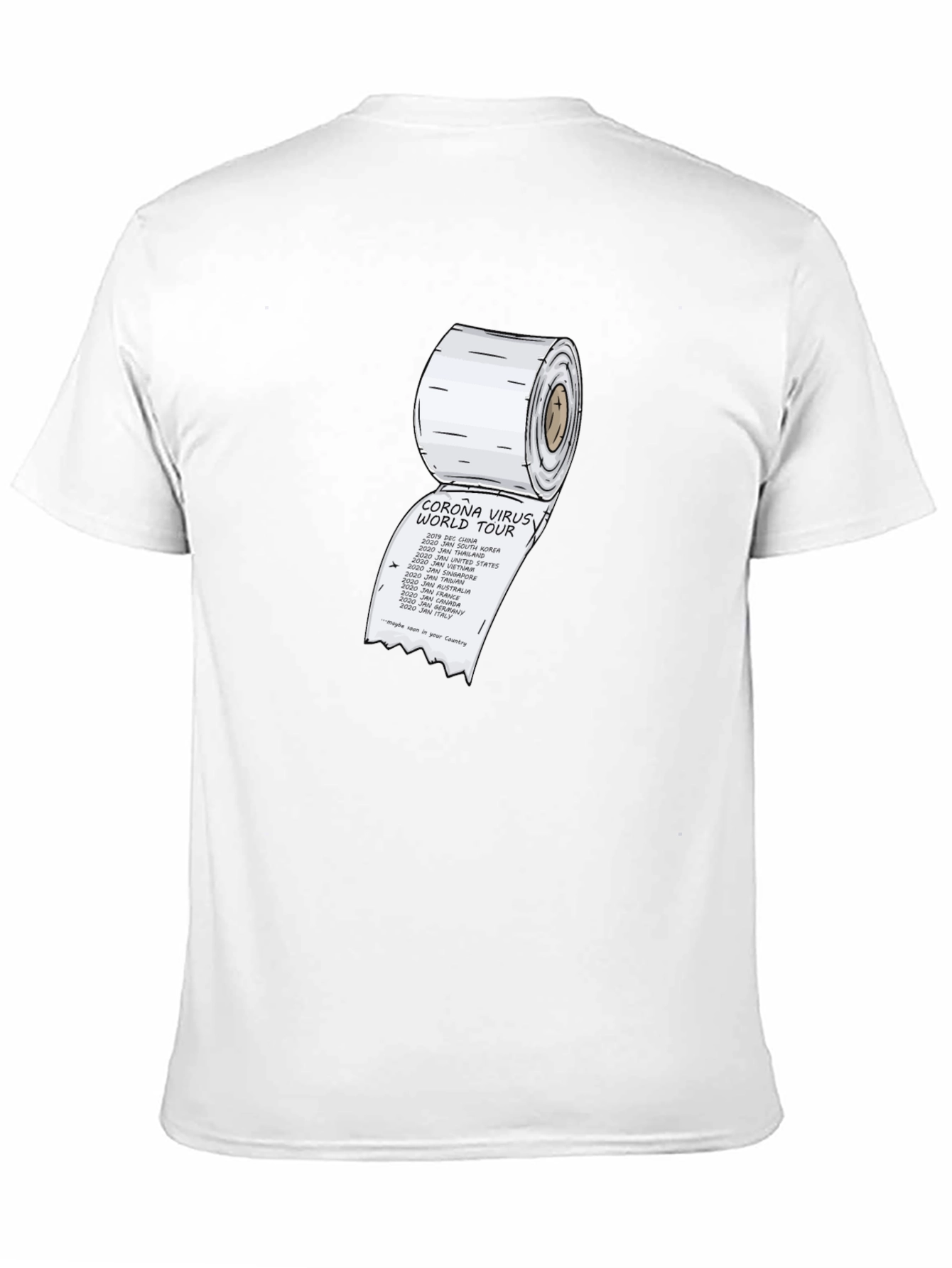 Corona Virus World Tour T-Shirt