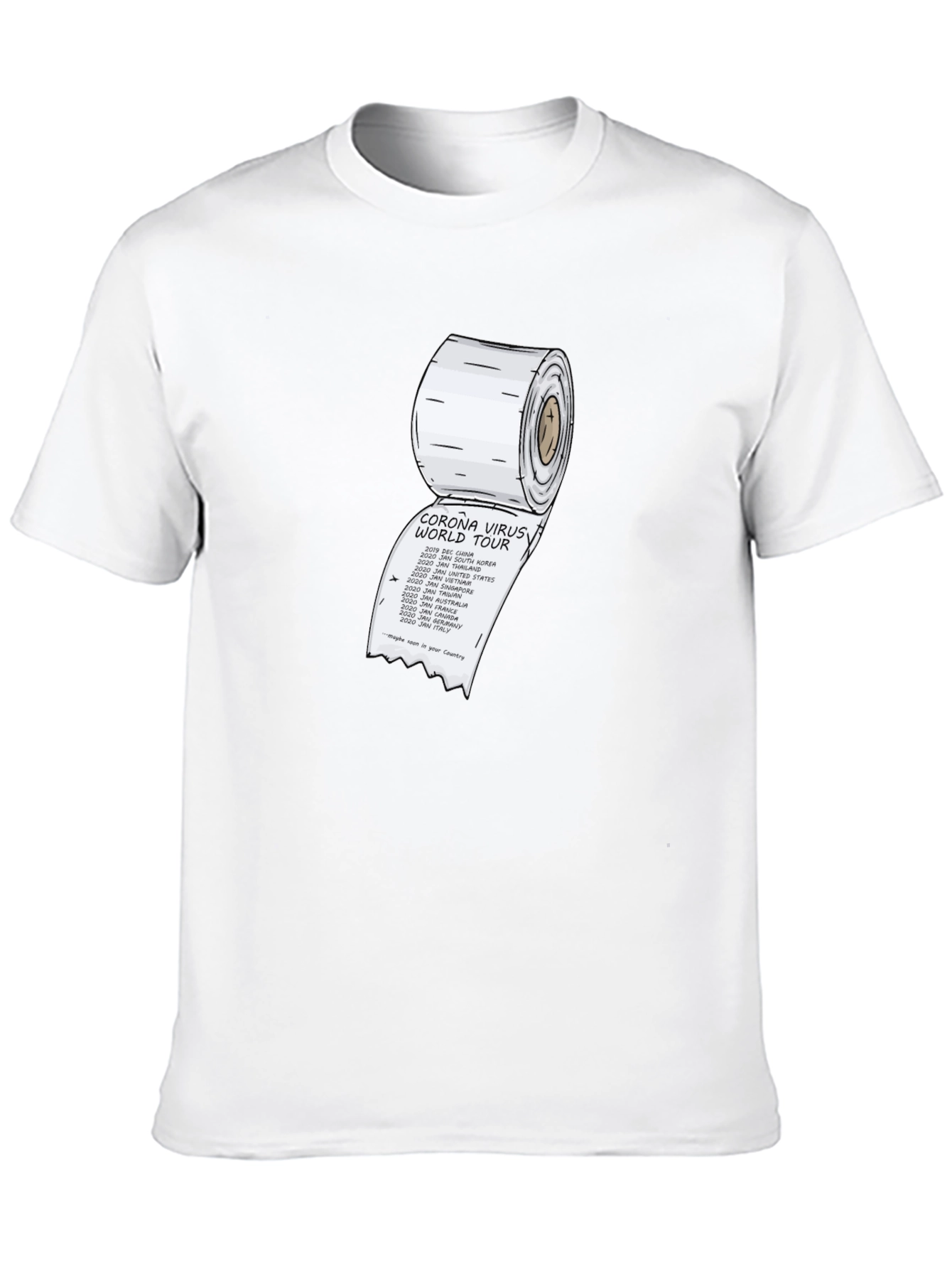 Corona Virus World Tour T-Shirt