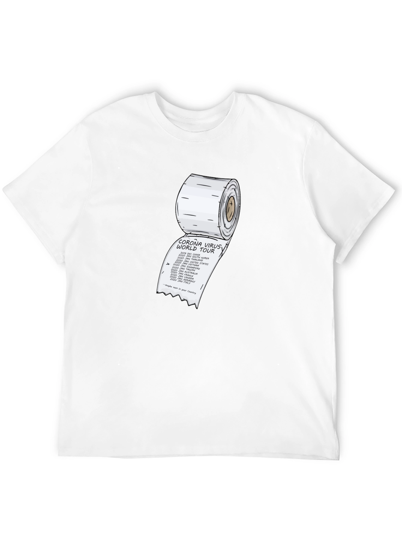 Corona Virus World Tour T-Shirt