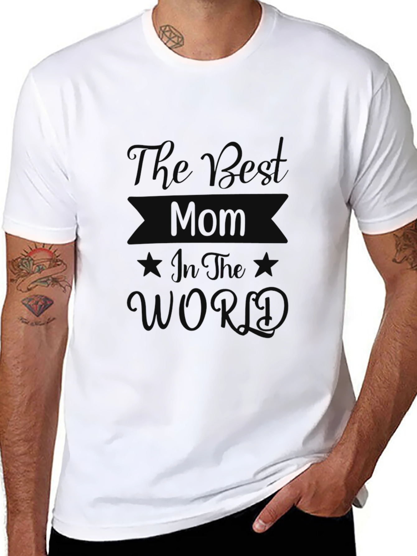 Best Mom T-Shirt - Soft Cotton Blend Classic Fit