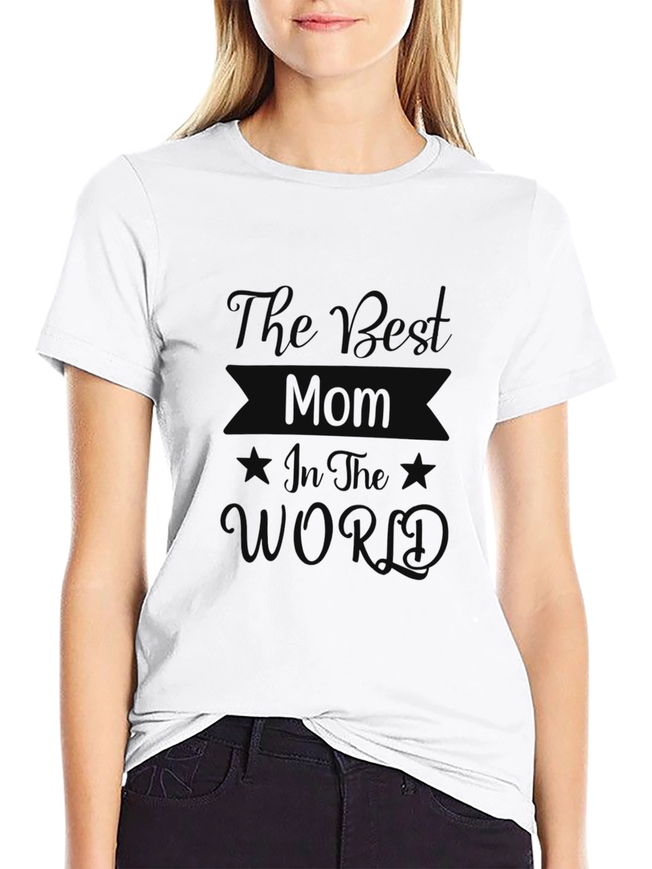 Best Mom T-Shirt - Soft Cotton Blend Classic Fit