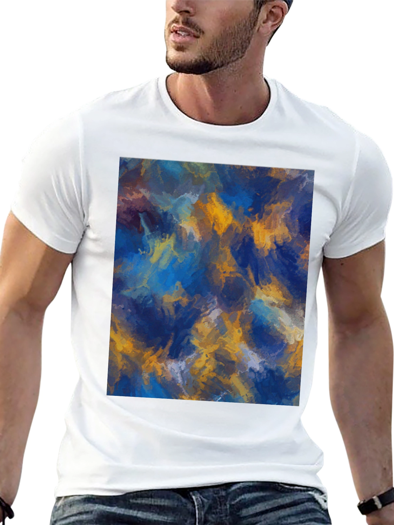 Abstract Art Tee - Artistic Expression