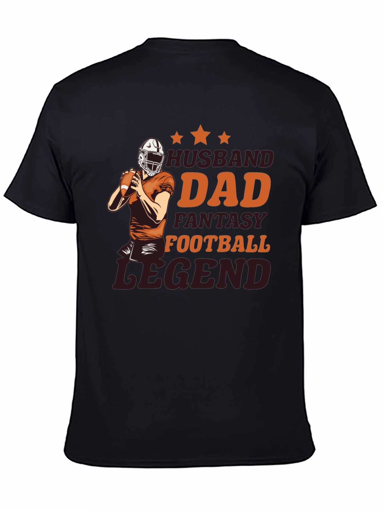 Husband Dad Fantasy Football Legend T-Shirt
