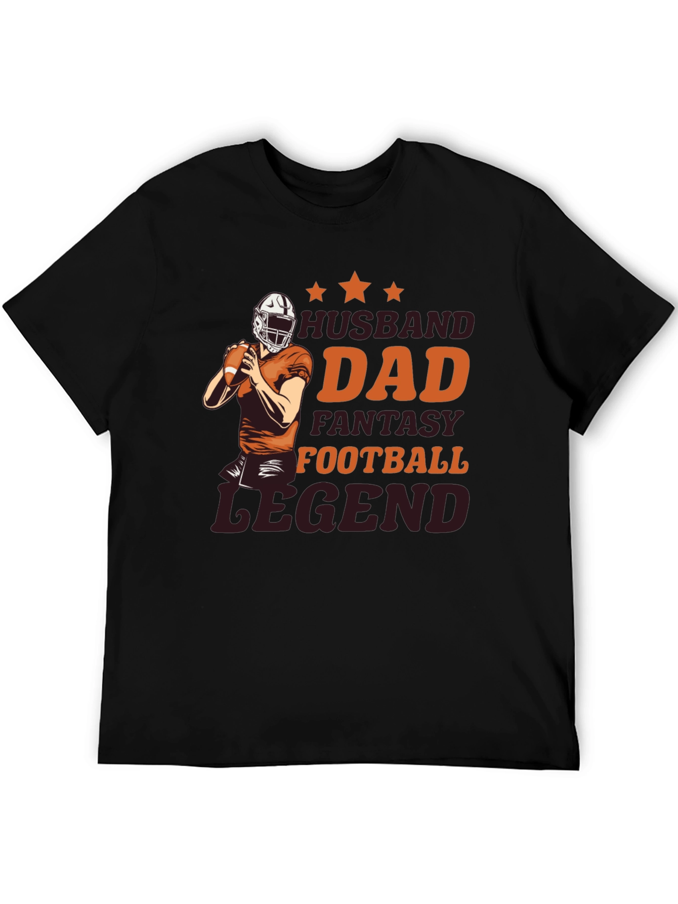 Husband Dad Fantasy Football Legend T-Shirt