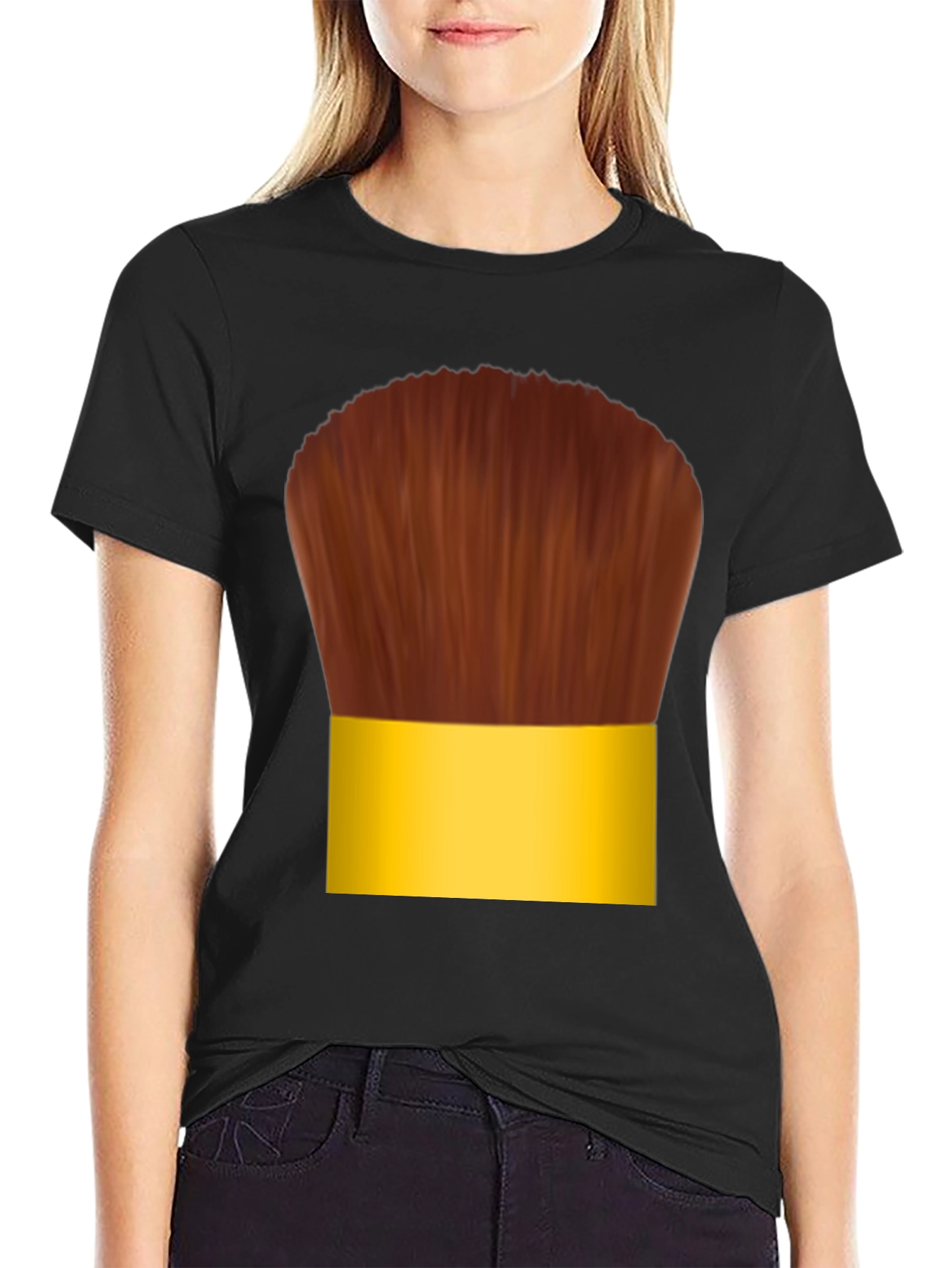 Makeup Brush Graphic T-Shirt - Unique Style