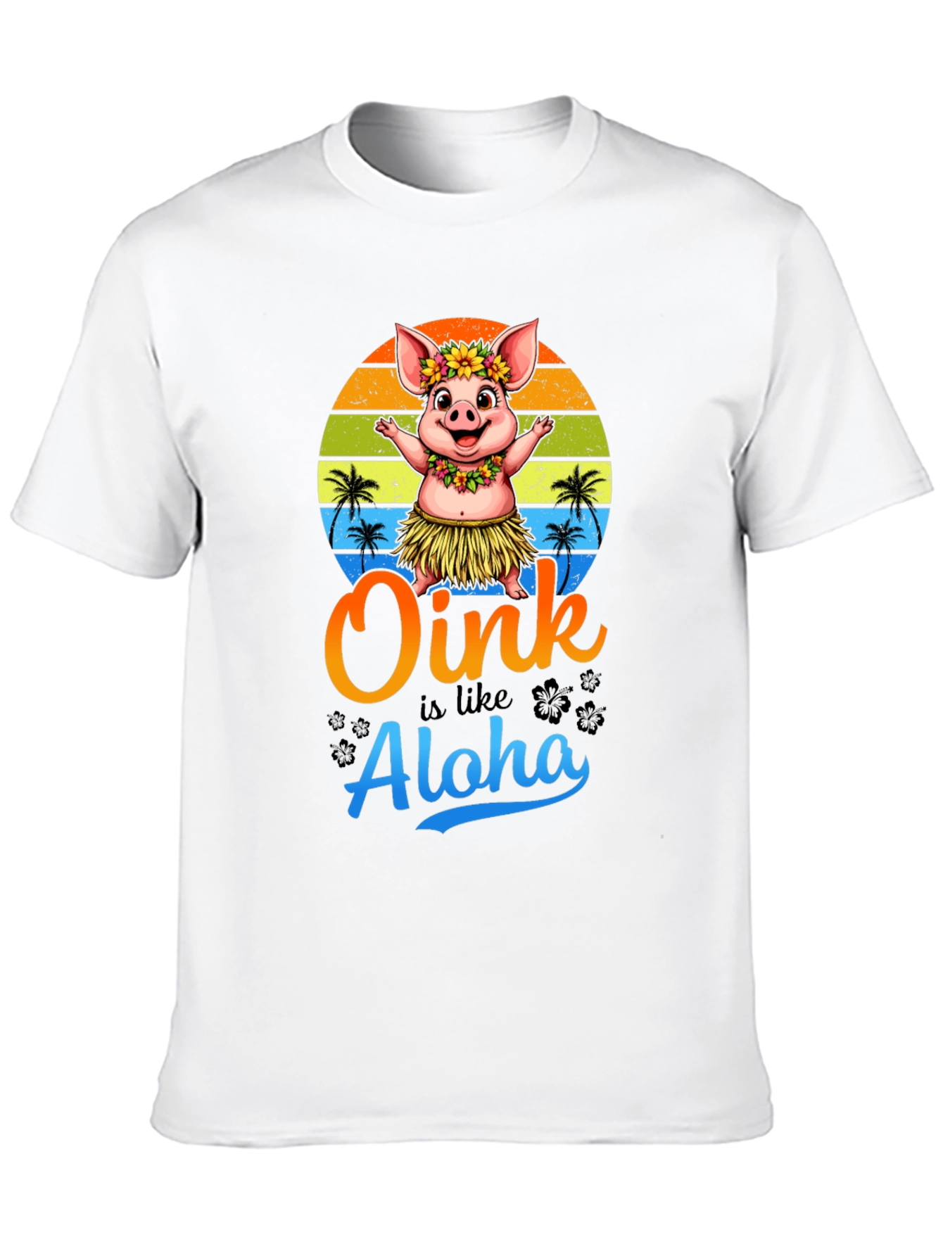 Oink is Like Aloha Pig T-Shirt