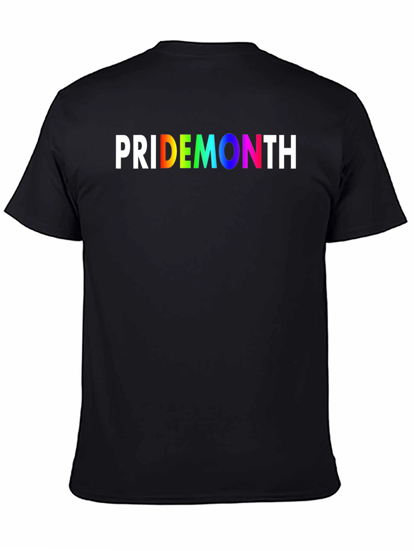 Pride Month T-Shirt - Rainbow Text