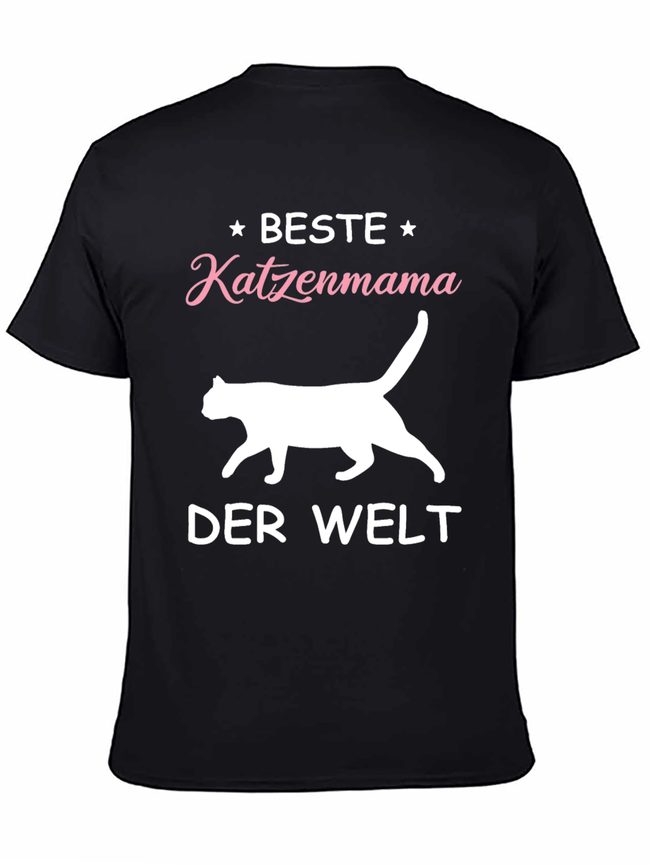 Beste Katzenmama T-Shirt - Cat Lover Tee