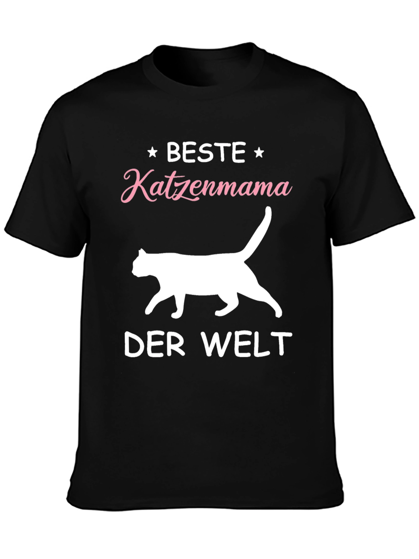 Beste Katzenmama T-Shirt - Cat Lover Tee