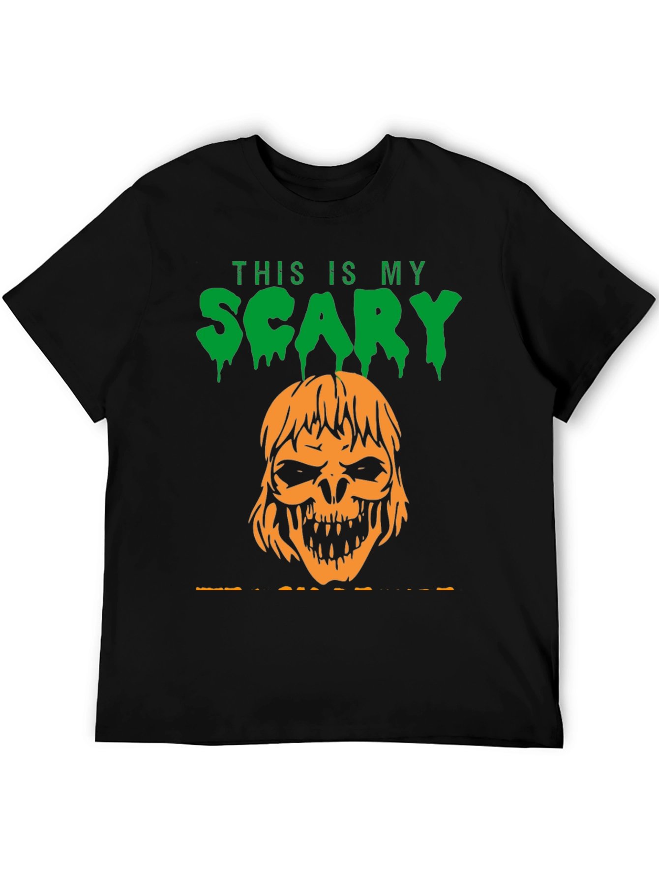 Scary Pumpkin Halloween T-Shirt